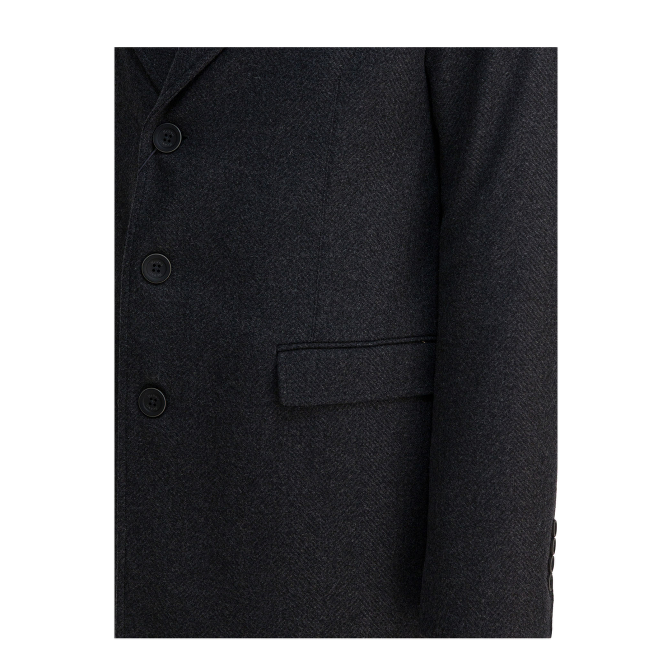 Wool Coat With Vest - Image 4