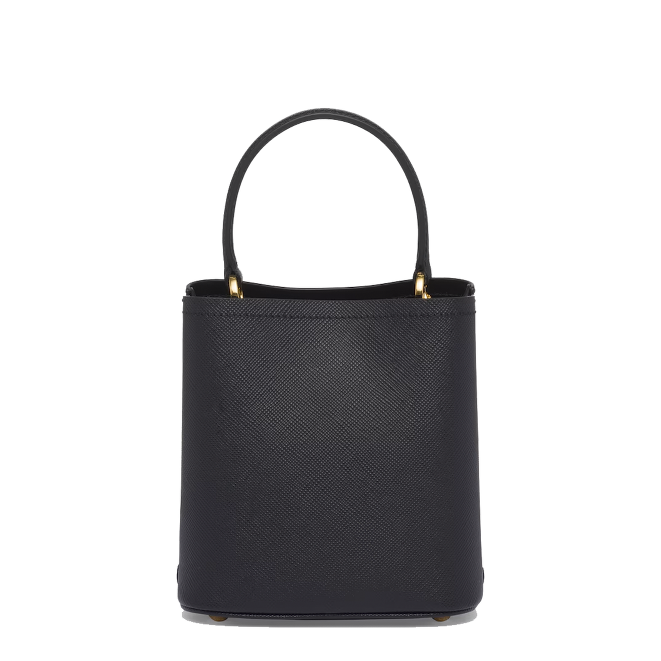 Small Saffiano Leather Panier Bag - Image 4