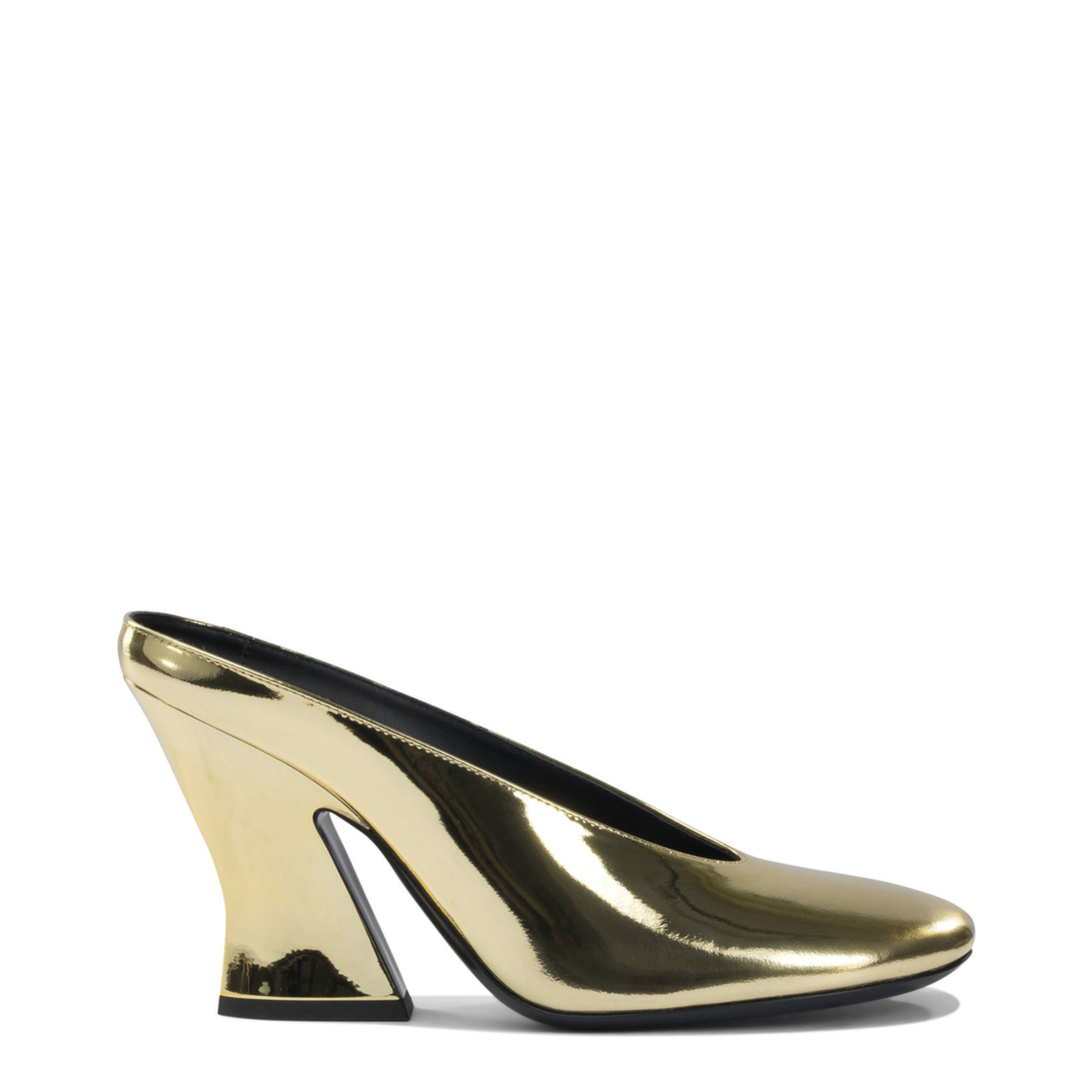 Sculpted 95 Mm Heeled Mule - Image 1