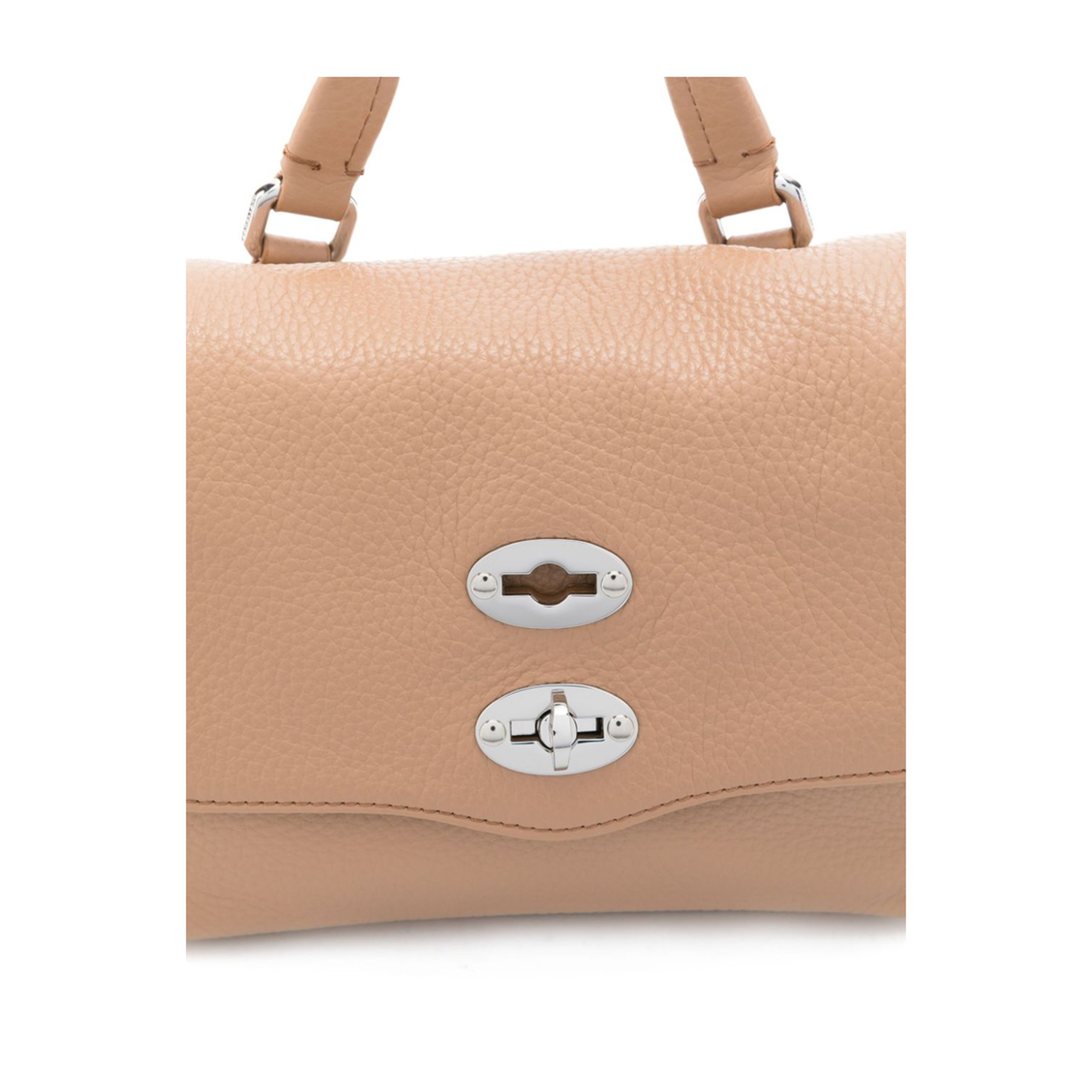 Postina Daily Baby Calfskin Bag - Brown Cantucci - Image 4