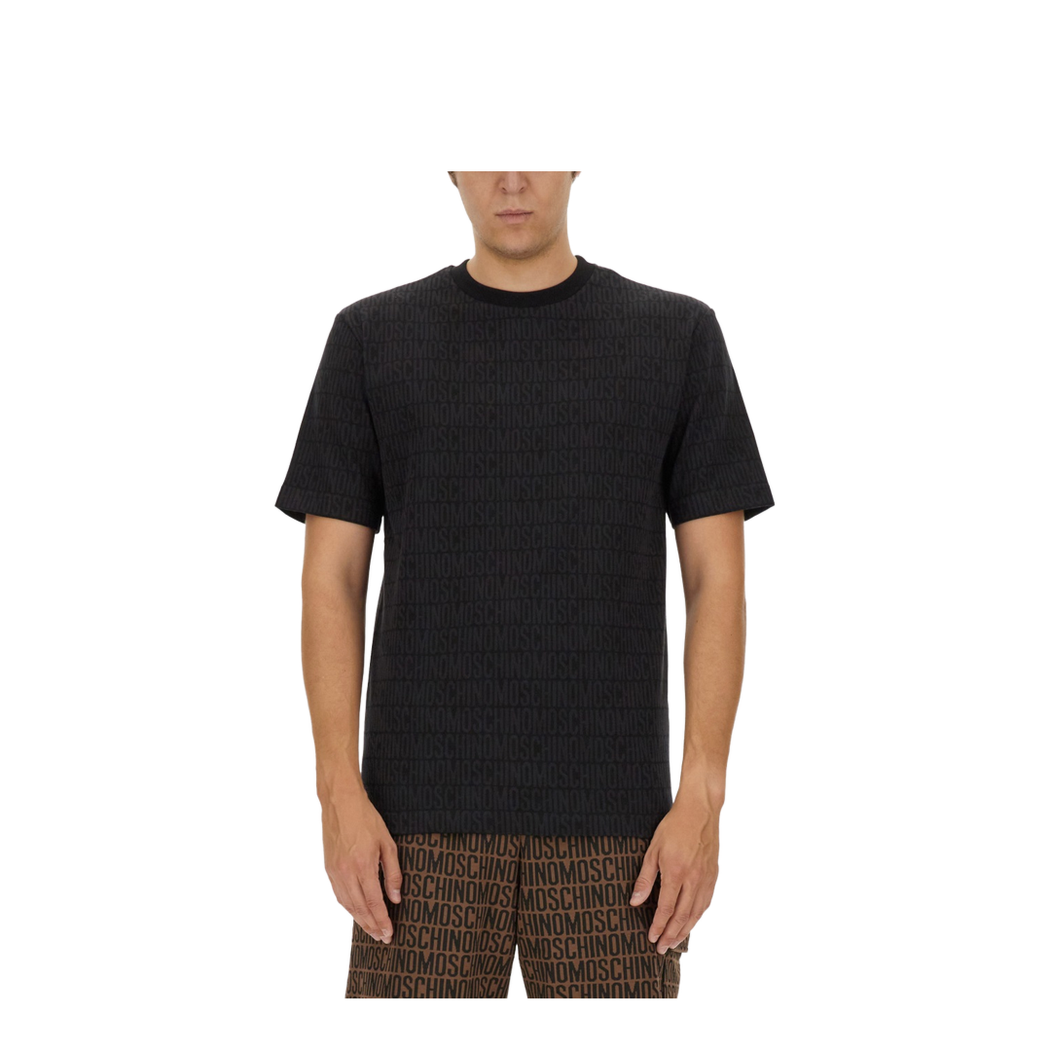T-Shirt with All Over Logo - Image 1