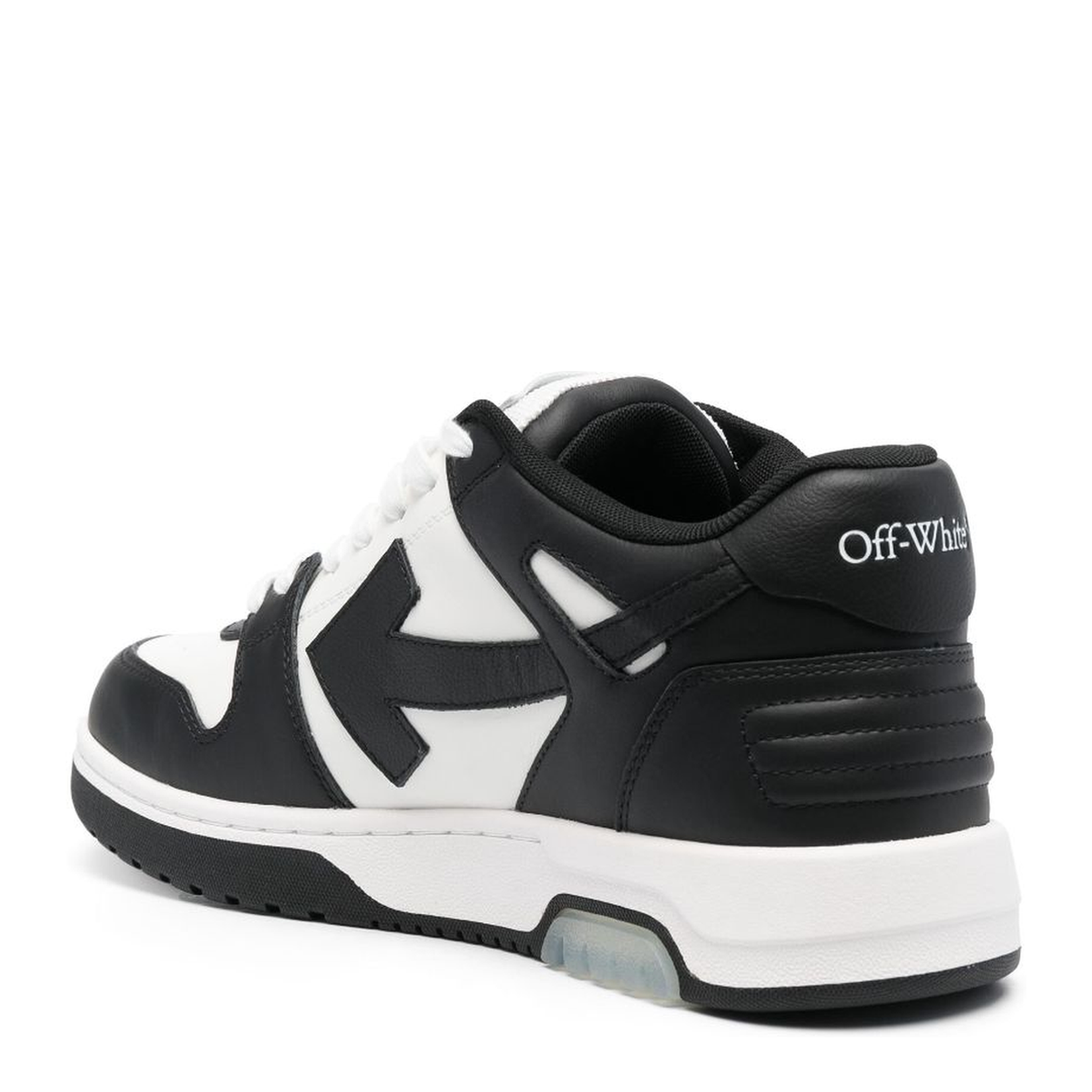 Out Of Office Leather Sneakers - Black - Image 2