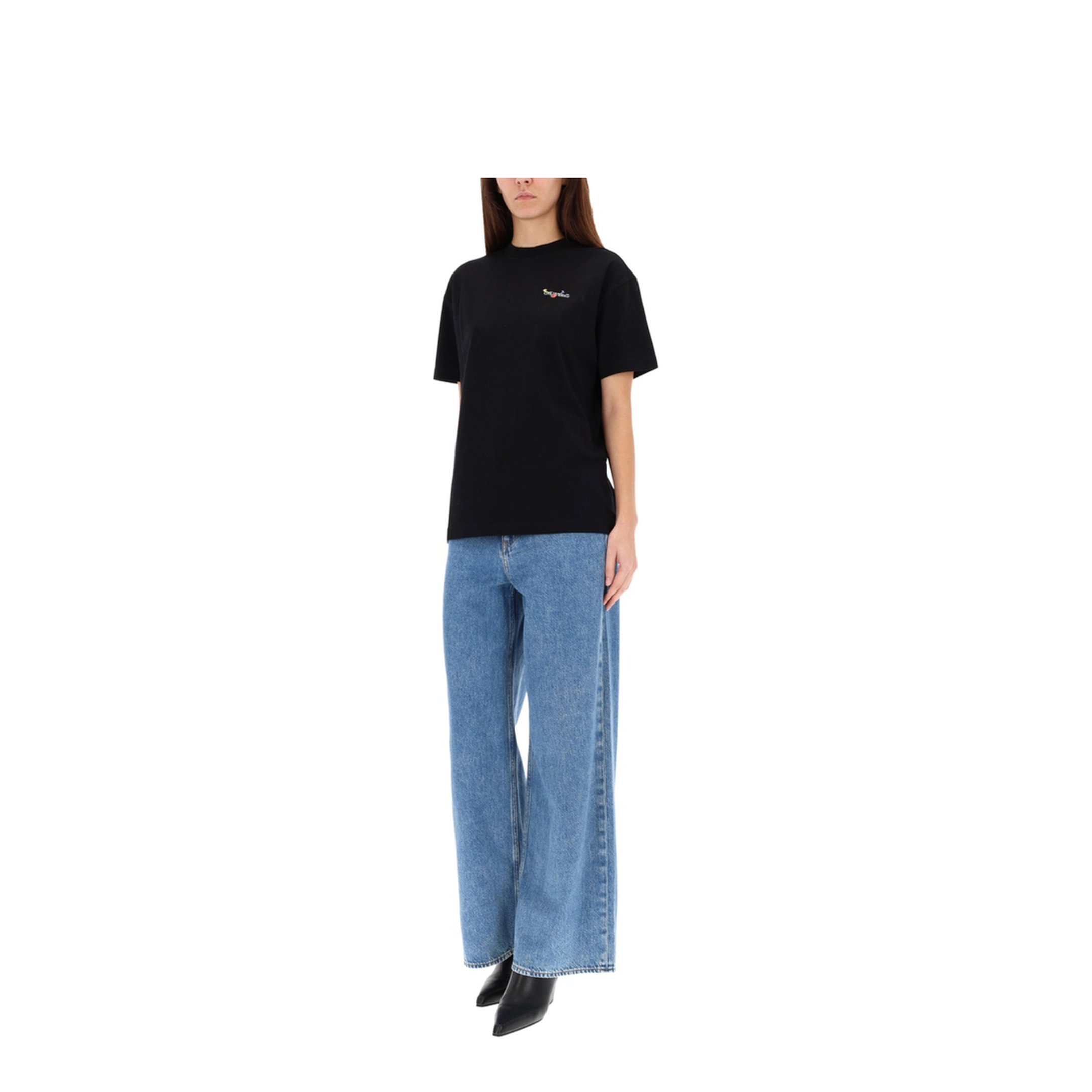 Arrow Glass Flower Regular Logo T-Shirt - Image 2