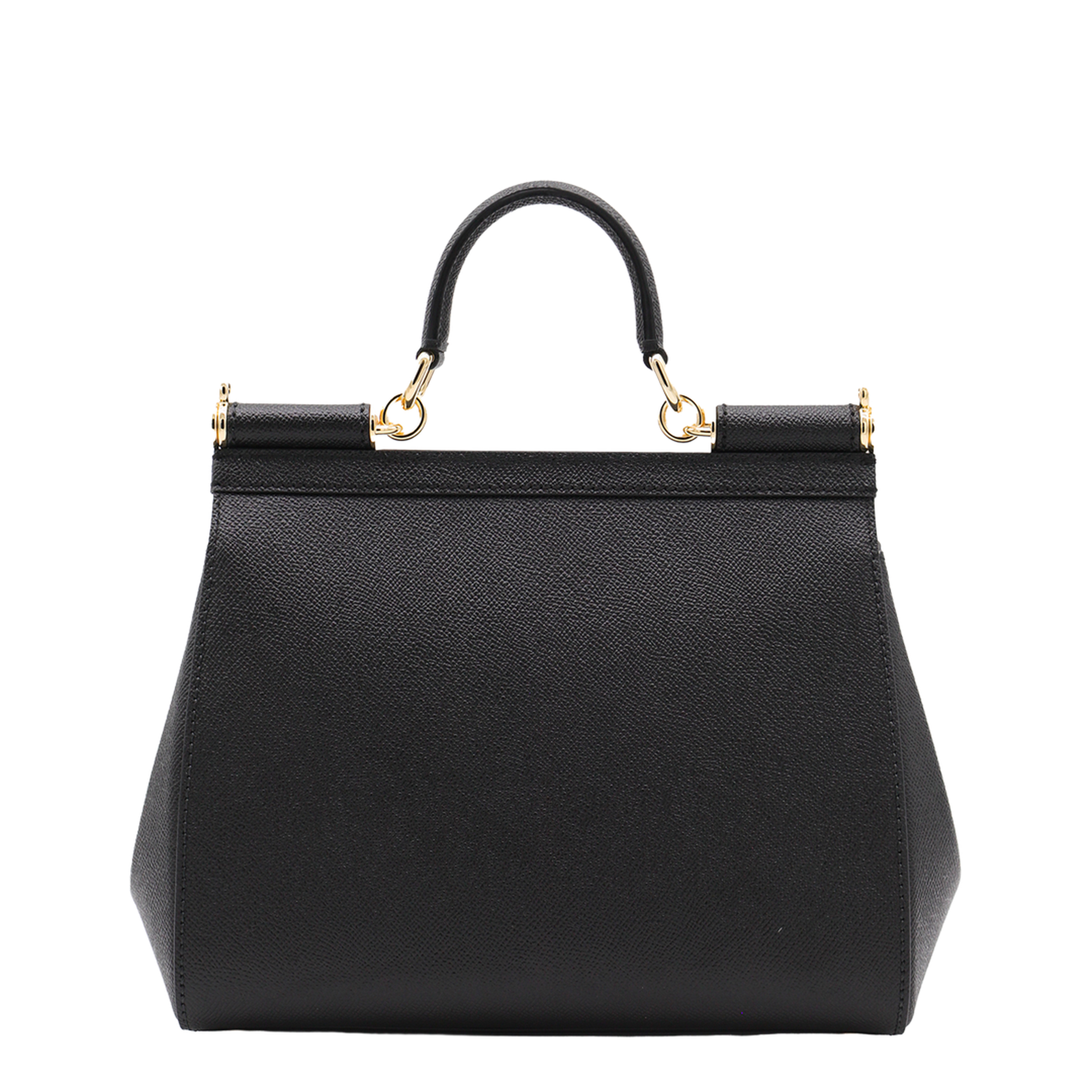 Sicily Grand Calfskin Handbag - Noir - Image 5
