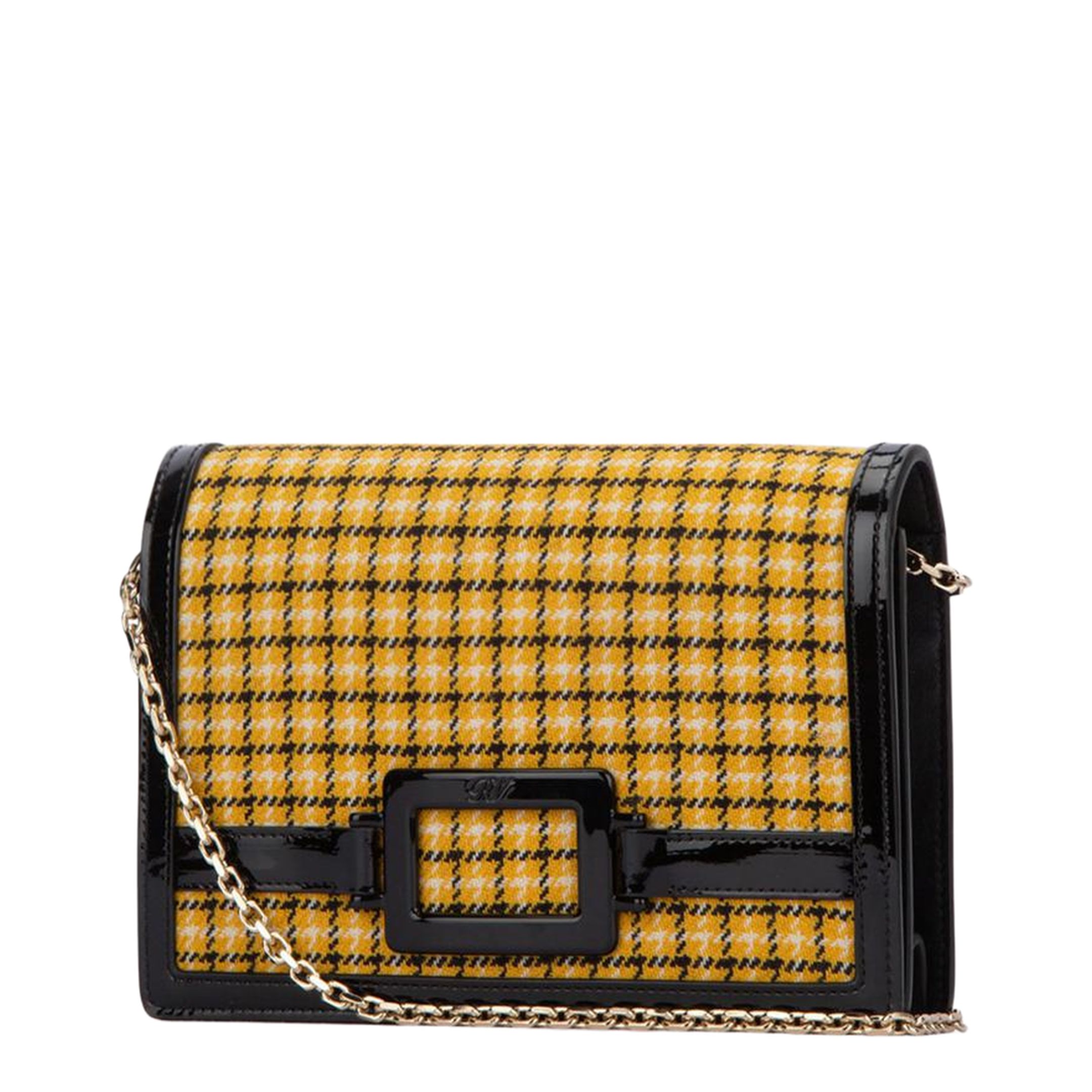 Buckle Clutch Bag in Fabric - Image 2