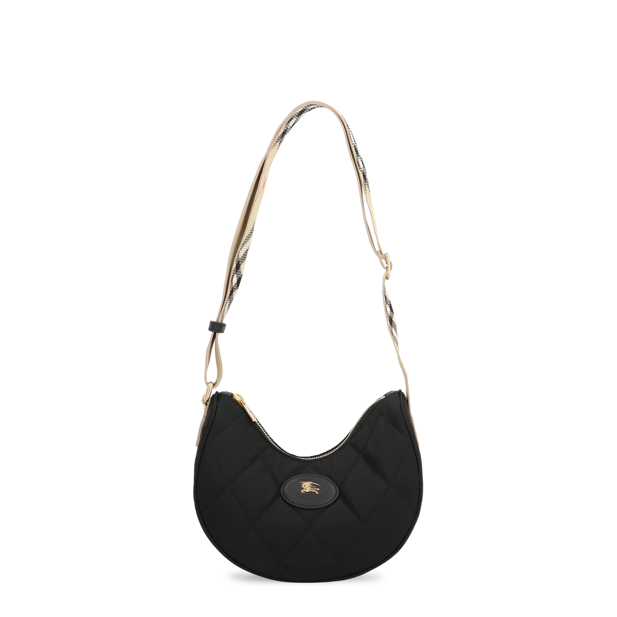 Black Horseshoe Shoulder Bag - Image 5
