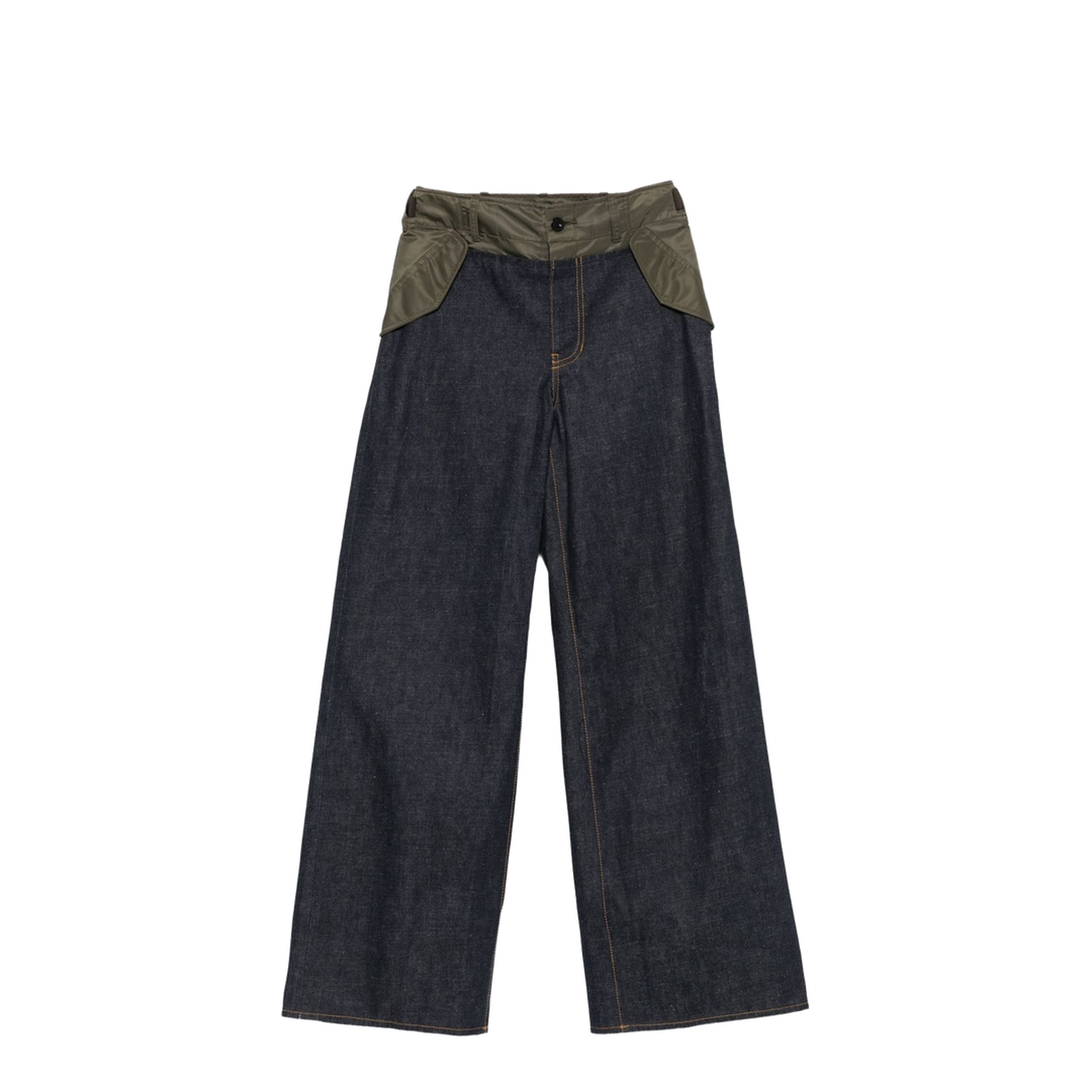 Blue Cotton Jeans - Image 1