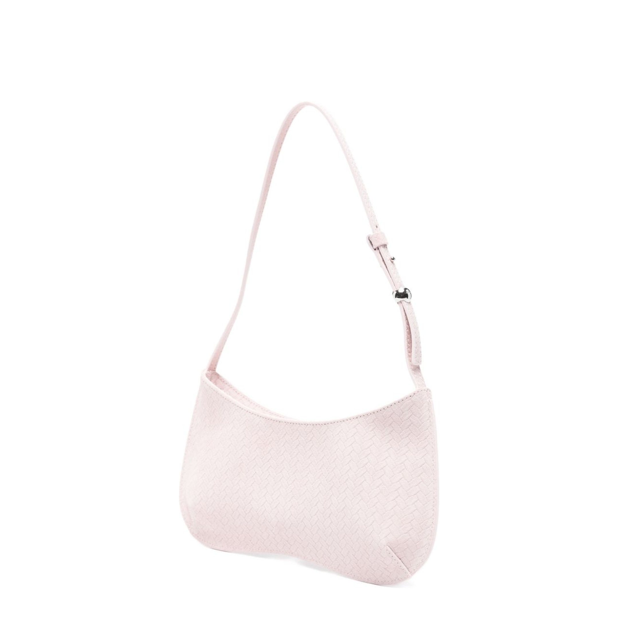 Le Bisou Calf Leather Shoulder Bag - Light Pink - Image 2