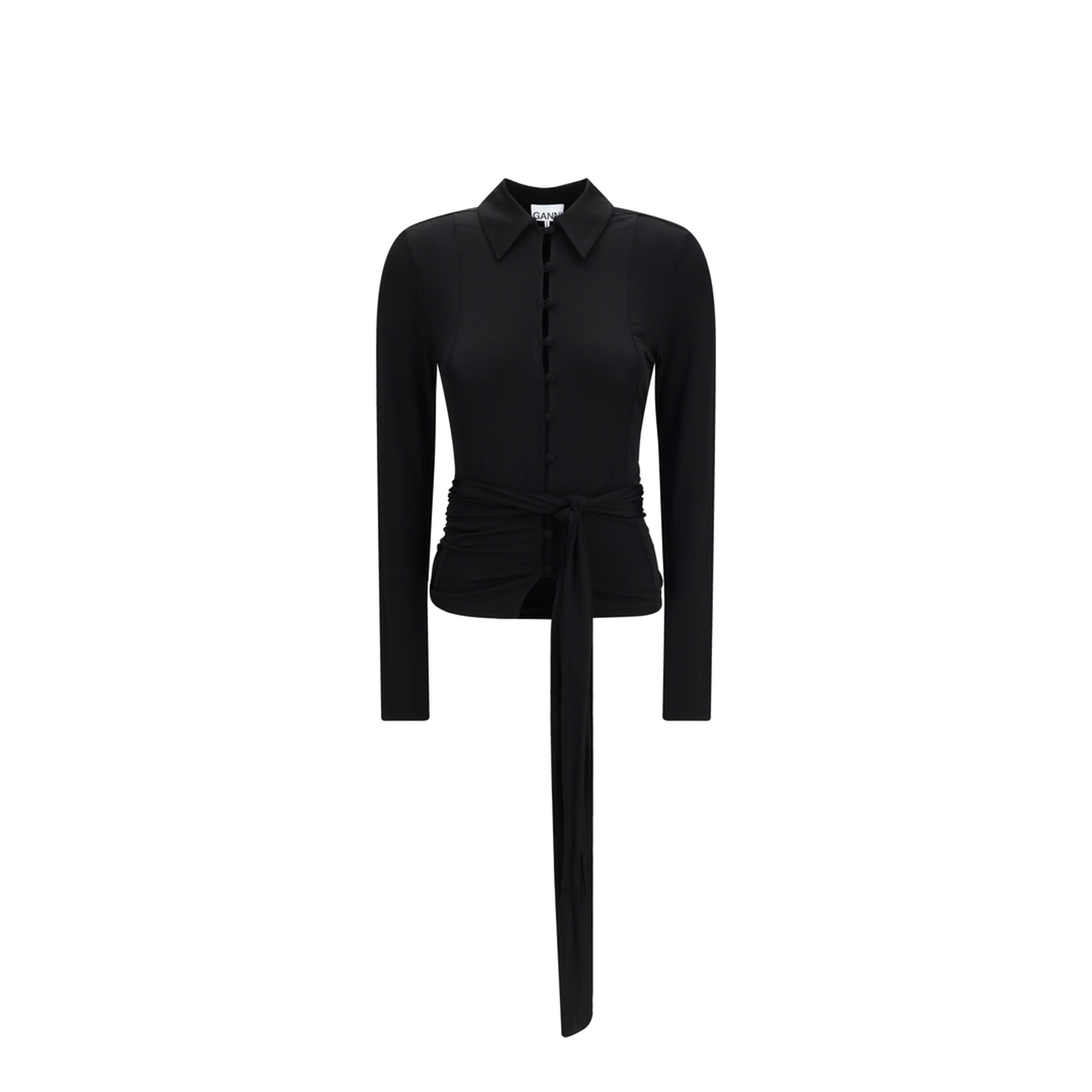 Marl Mesh Shirt - Image 1