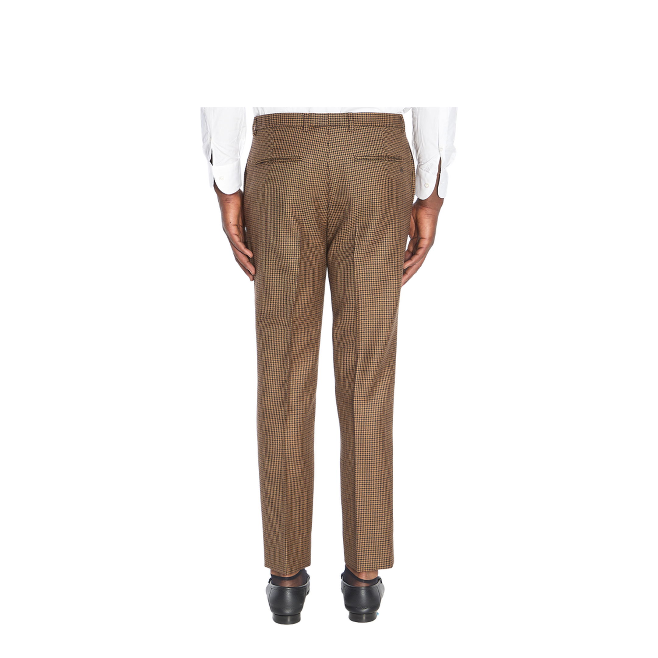 Wool Tweed Trousers - Image 4