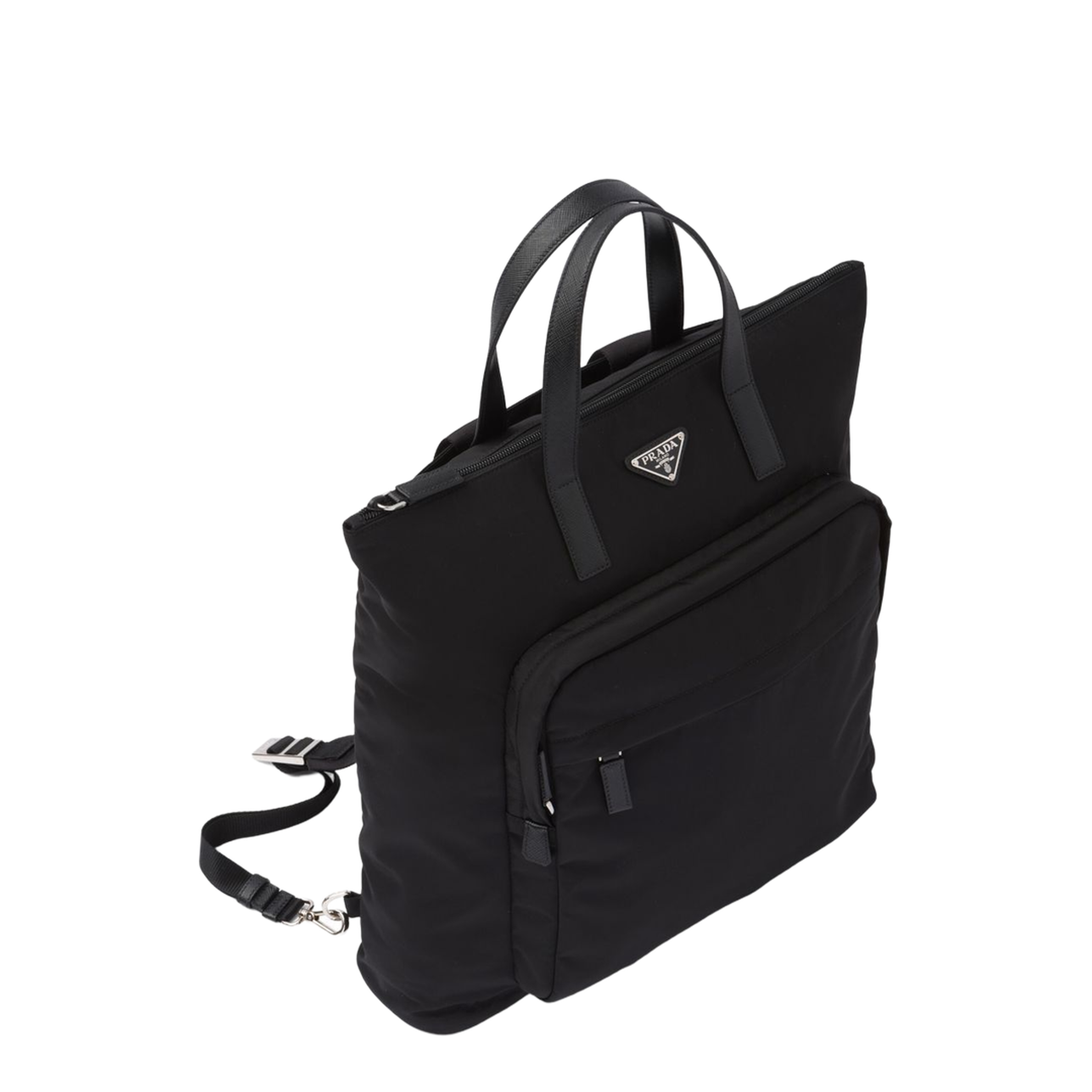 Black Re-Nylon shopping bag - Image 5