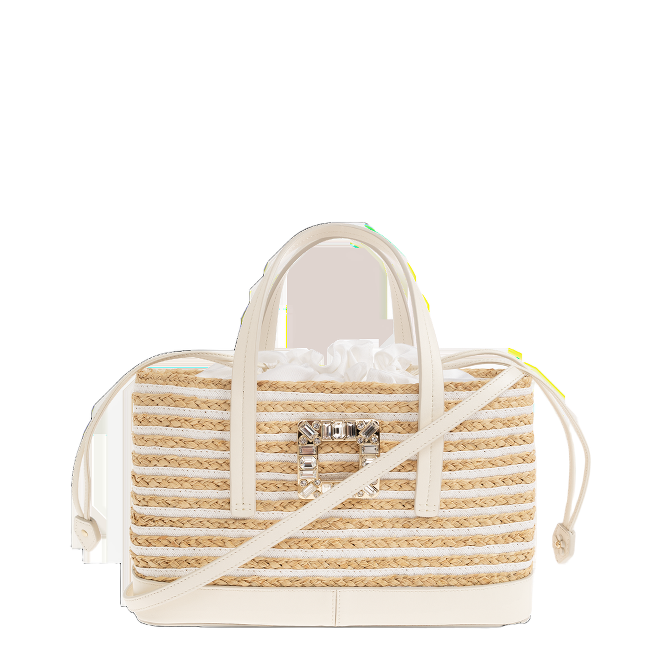 Handbag with Shimmering Appliqués - Image 1