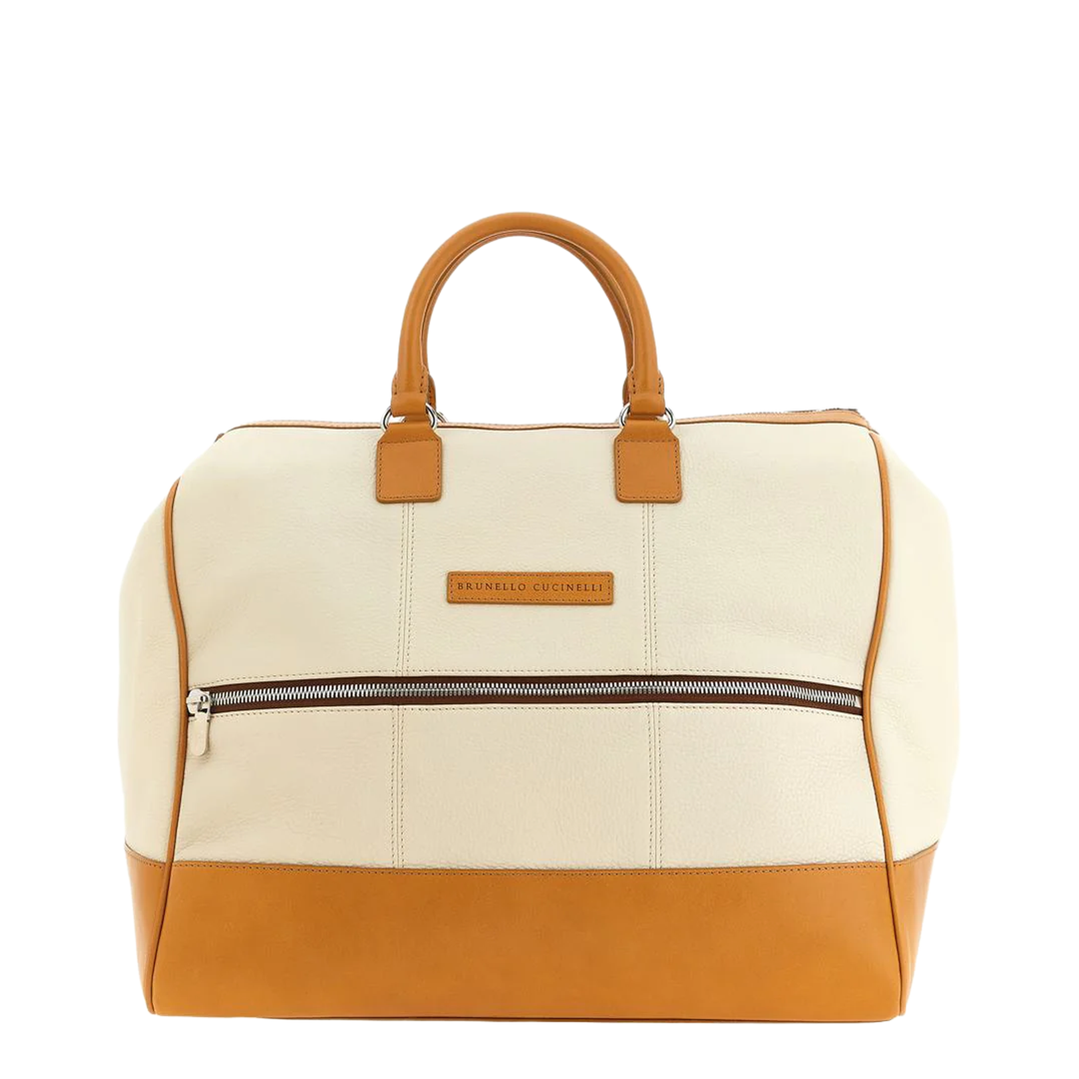 Leather Duffel Bag - Image 1