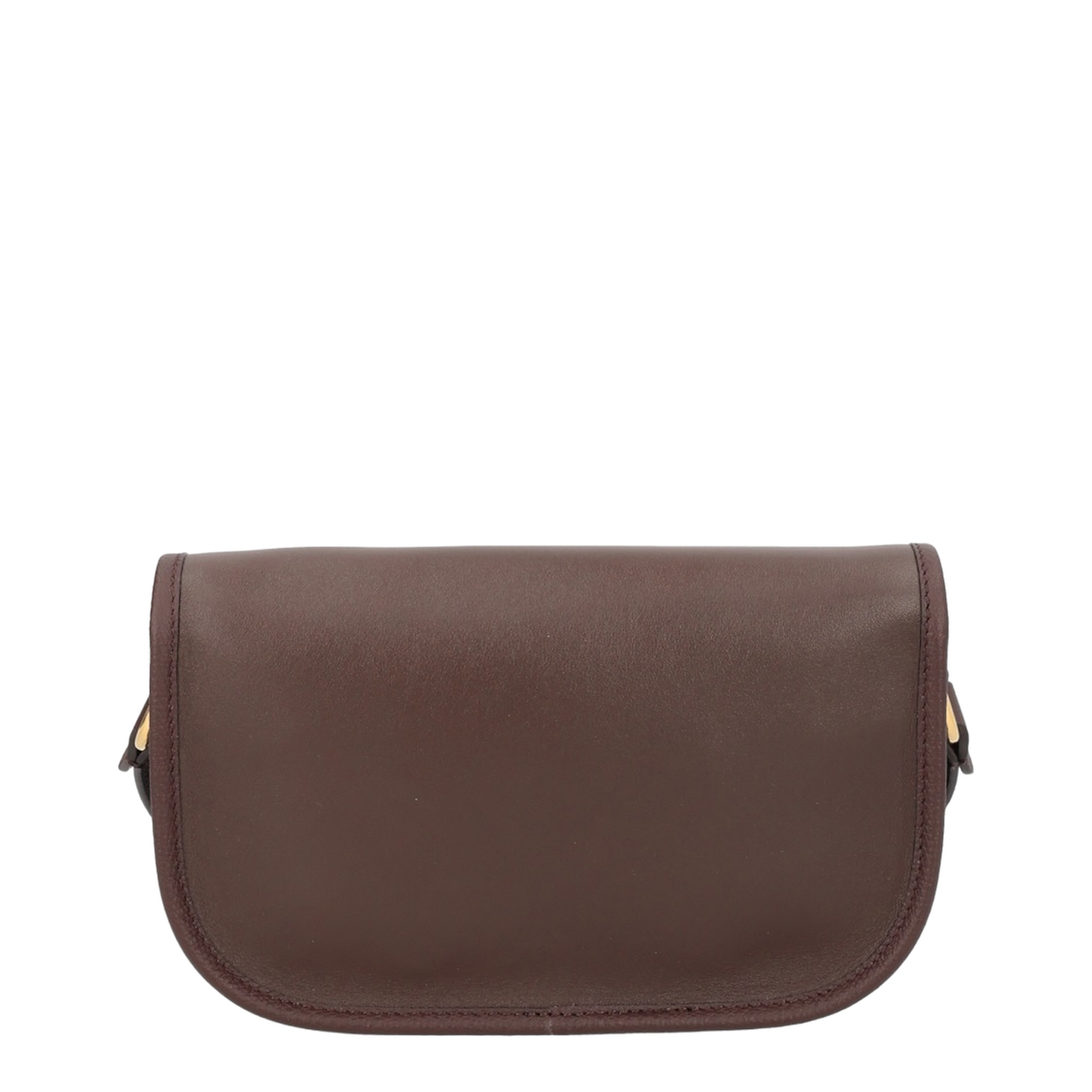 Antibes Small Calfskin Shoulder Bag - Oak Brown - Image 2
