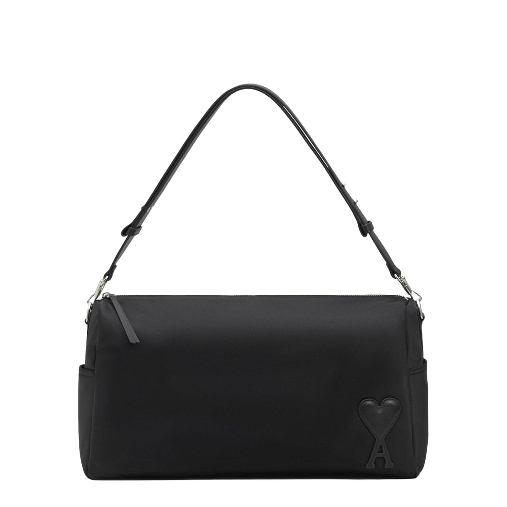 Black Nylon Canvas Large Marcel Backpack - Image 1