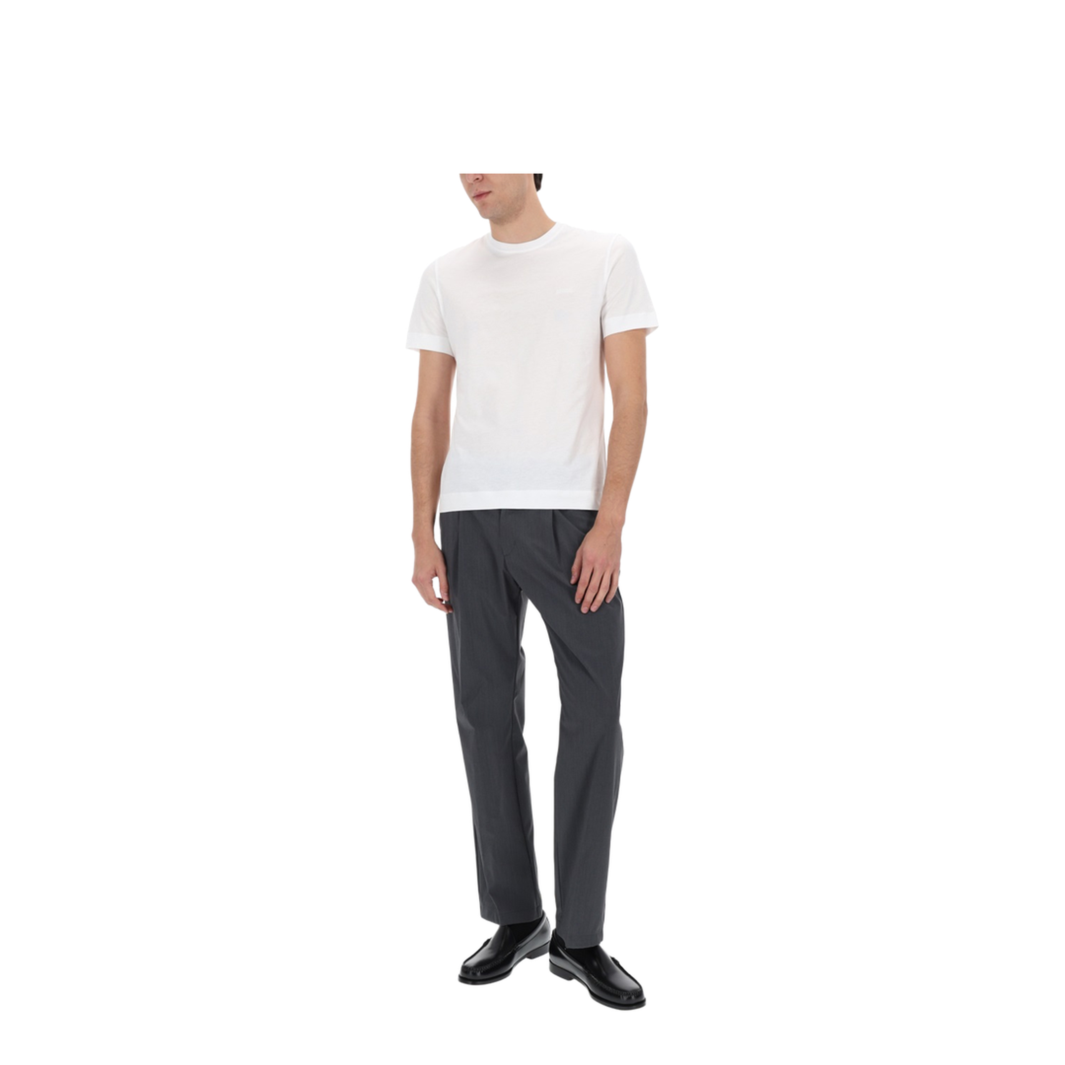 Wool Blend Tailored Pants - Image 2