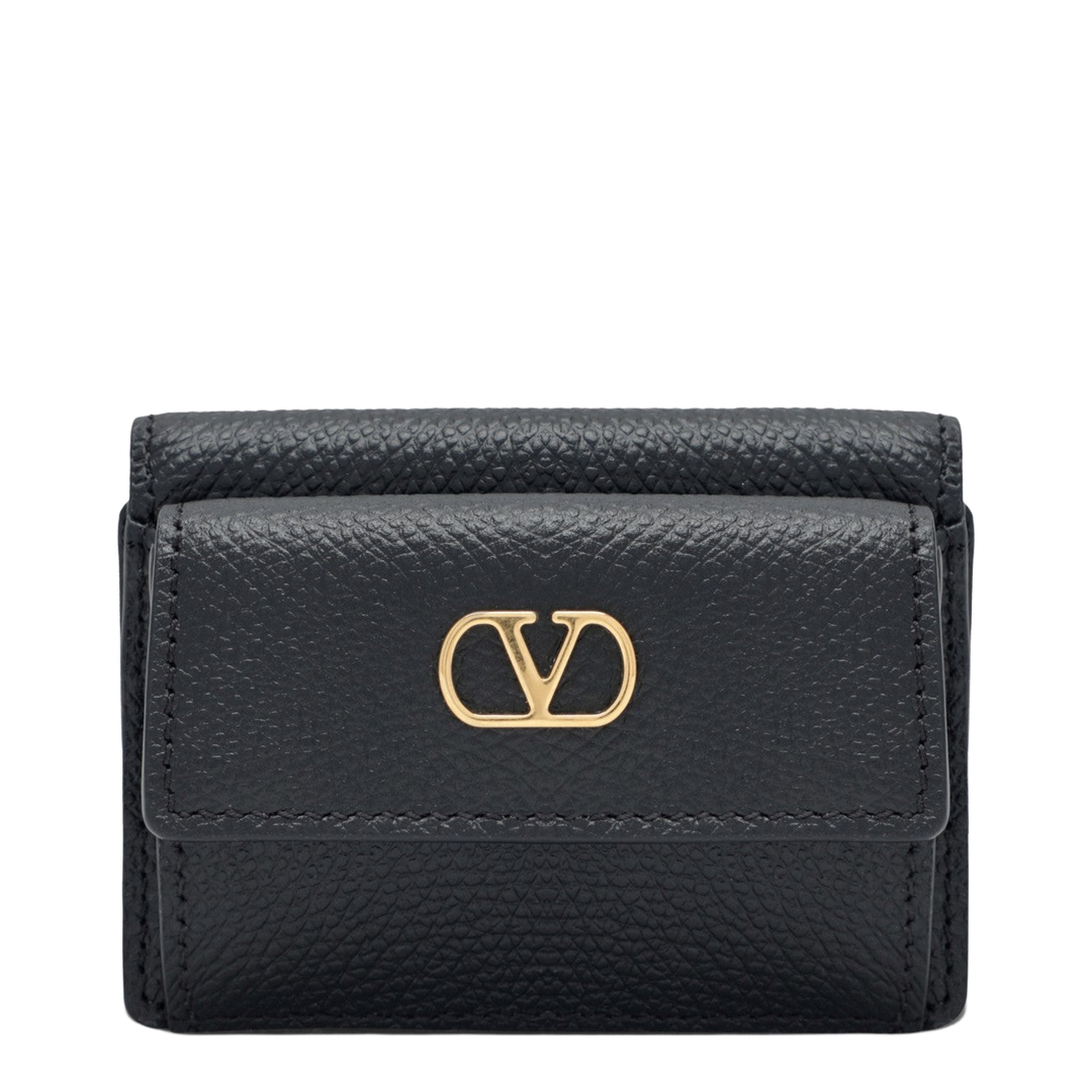 Vlogo trifold wallet black - Image 1