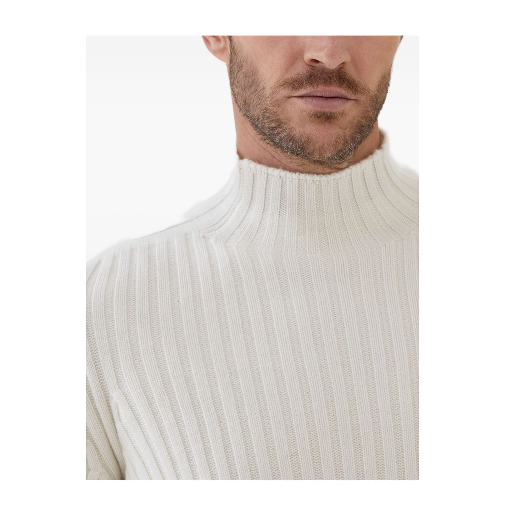 Ribbed Turtleneck Sweater - Image 6