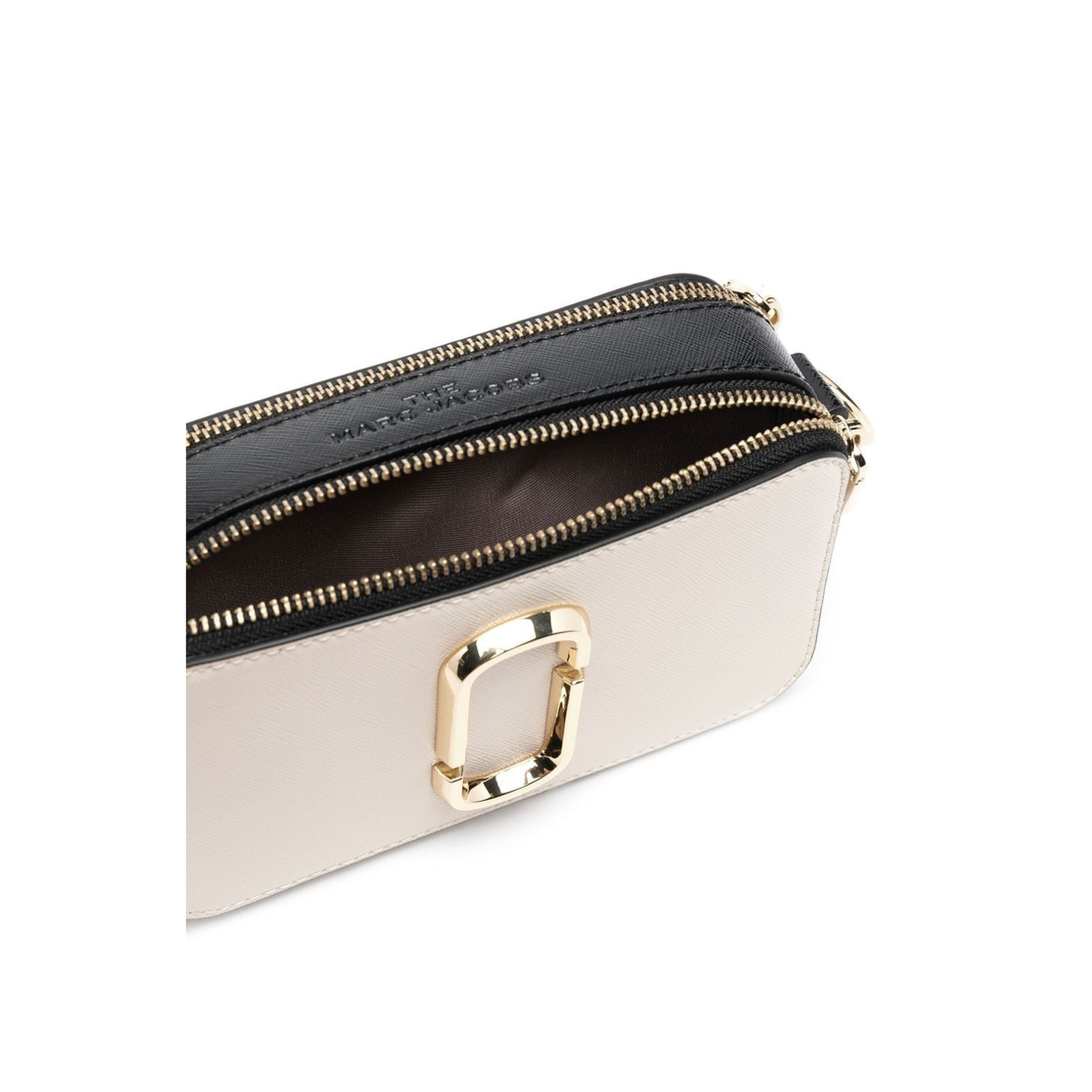 The Snapshot Mini Saffiano Leather Camera Bag - New Cloud White Multi - Image 3