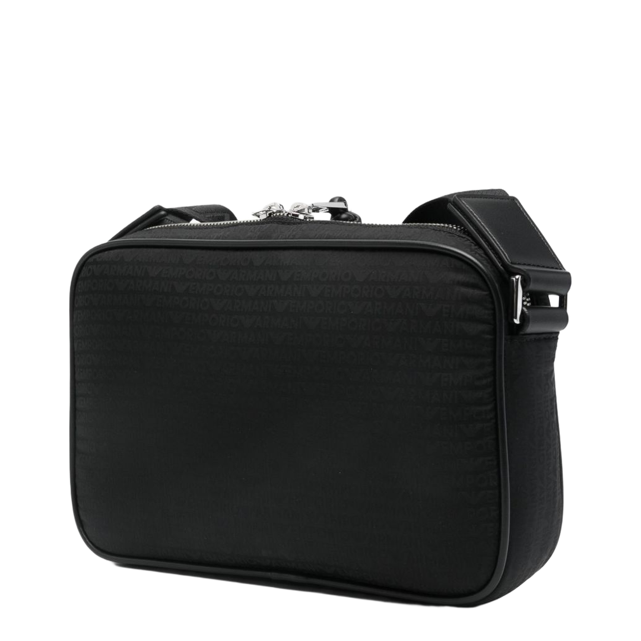 Monogram Crossbody Bag - Black - Image 2