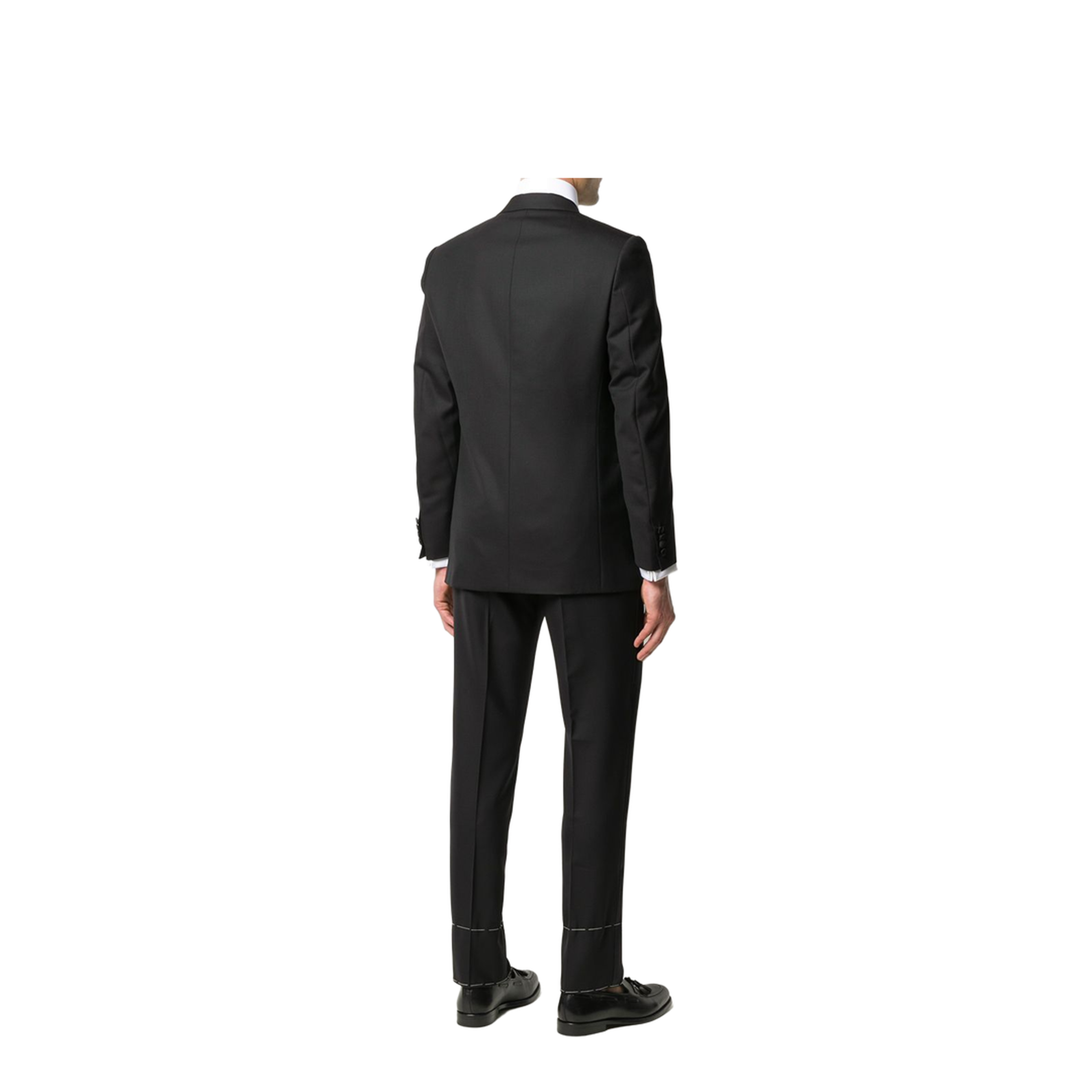 Essential Black Super 160'S Wool Policleto Tuxedo - Image 6