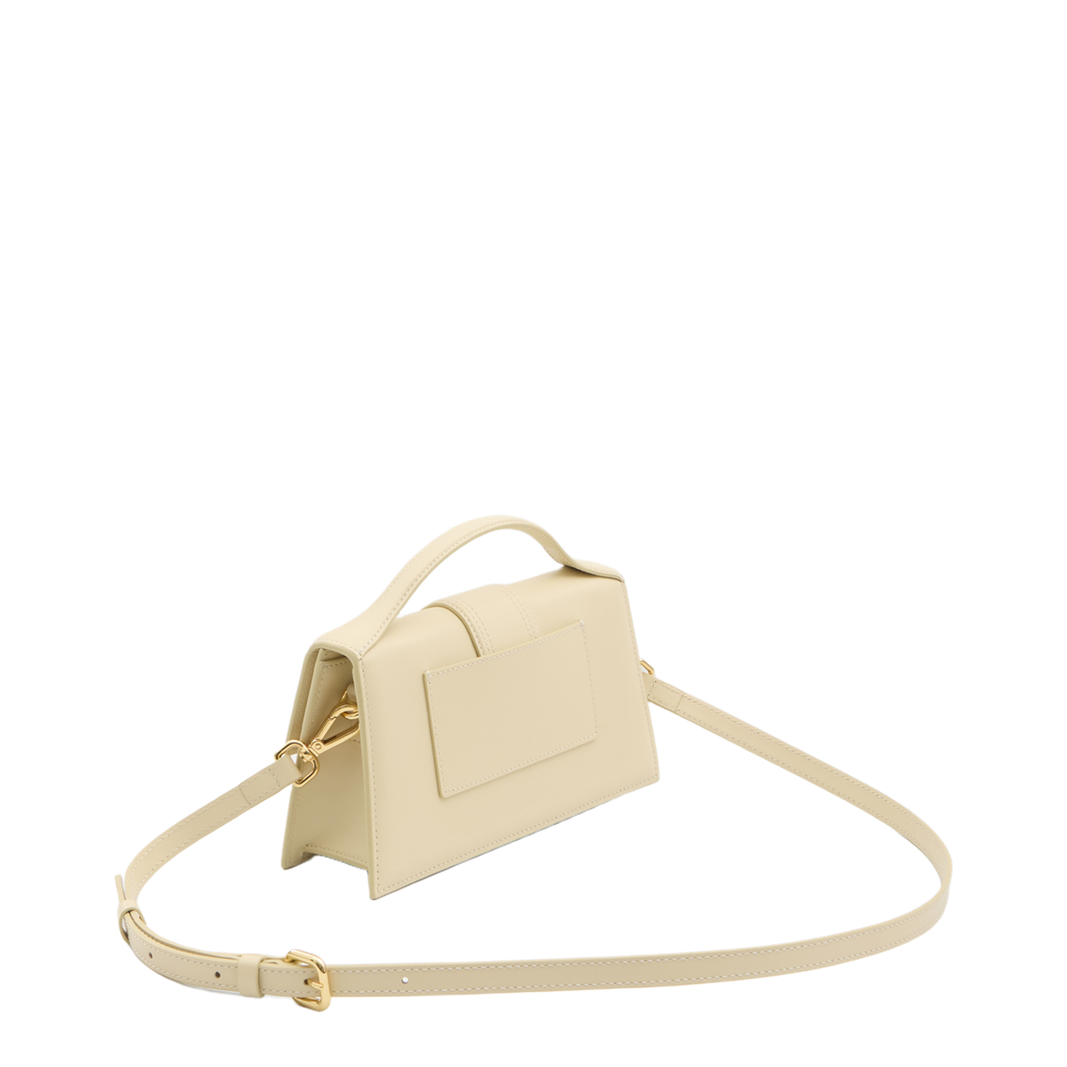 Le Grand Bambino Calf Leather Top-Handle Bag - Ivory - Image 2