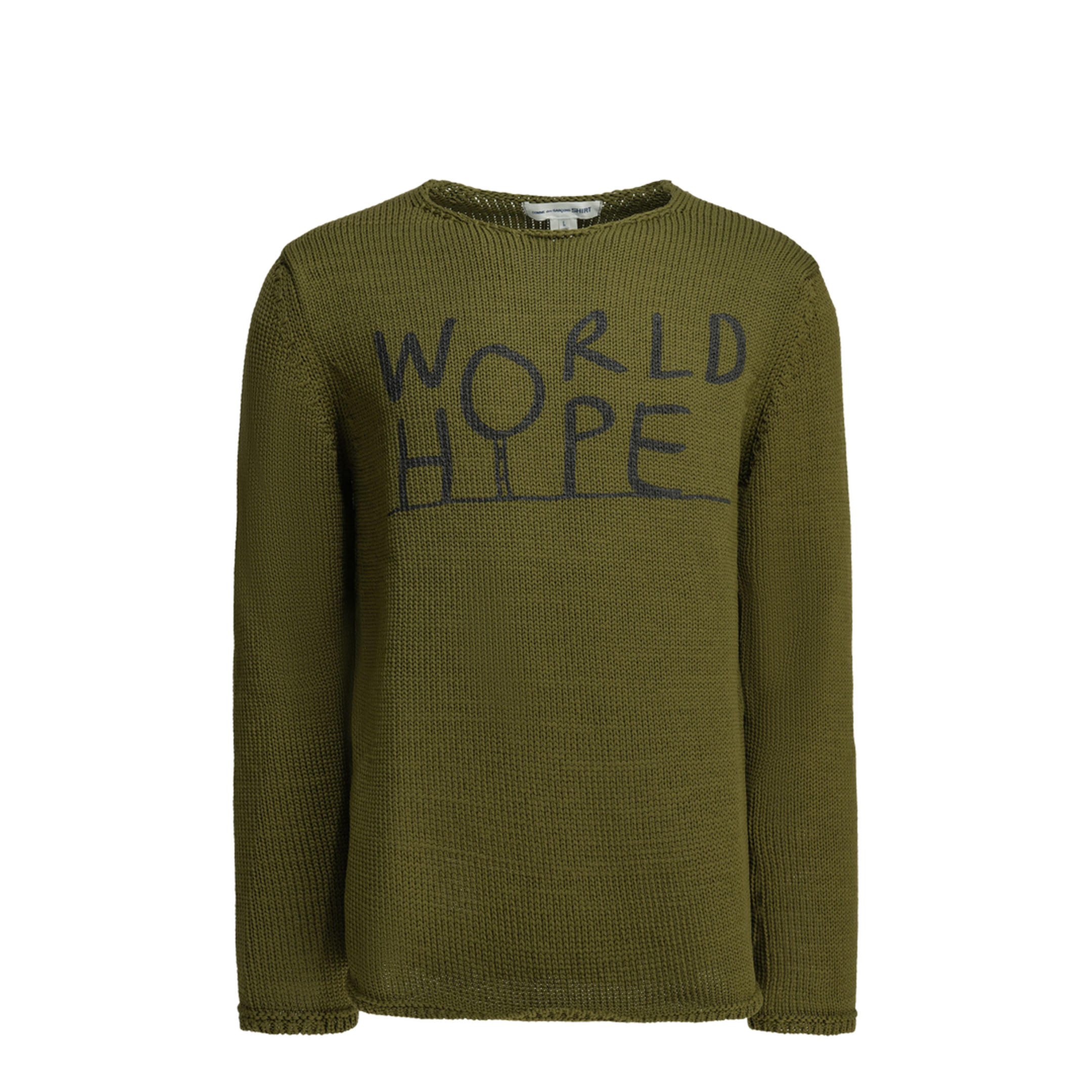 Crew-Neck Sweater With Logo - Image 1