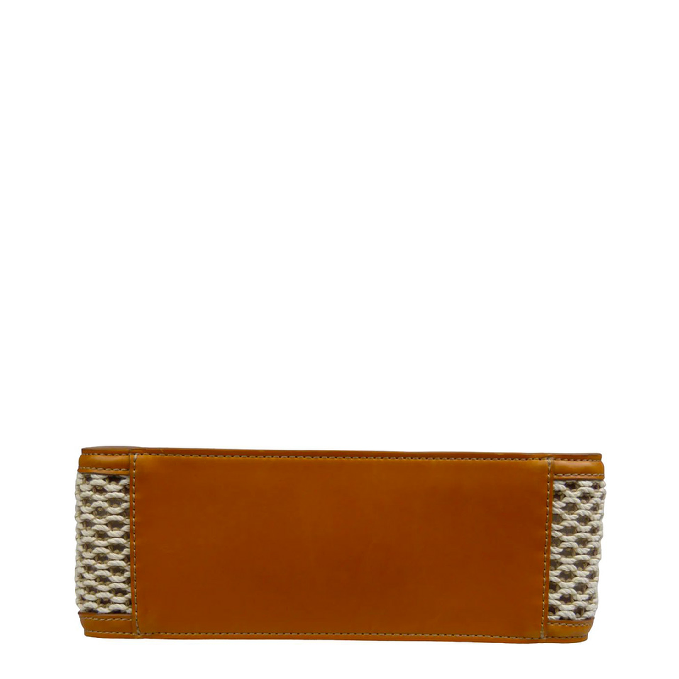 Logo Mesh Shoulder Bag - Ivory/Beige - Image 4