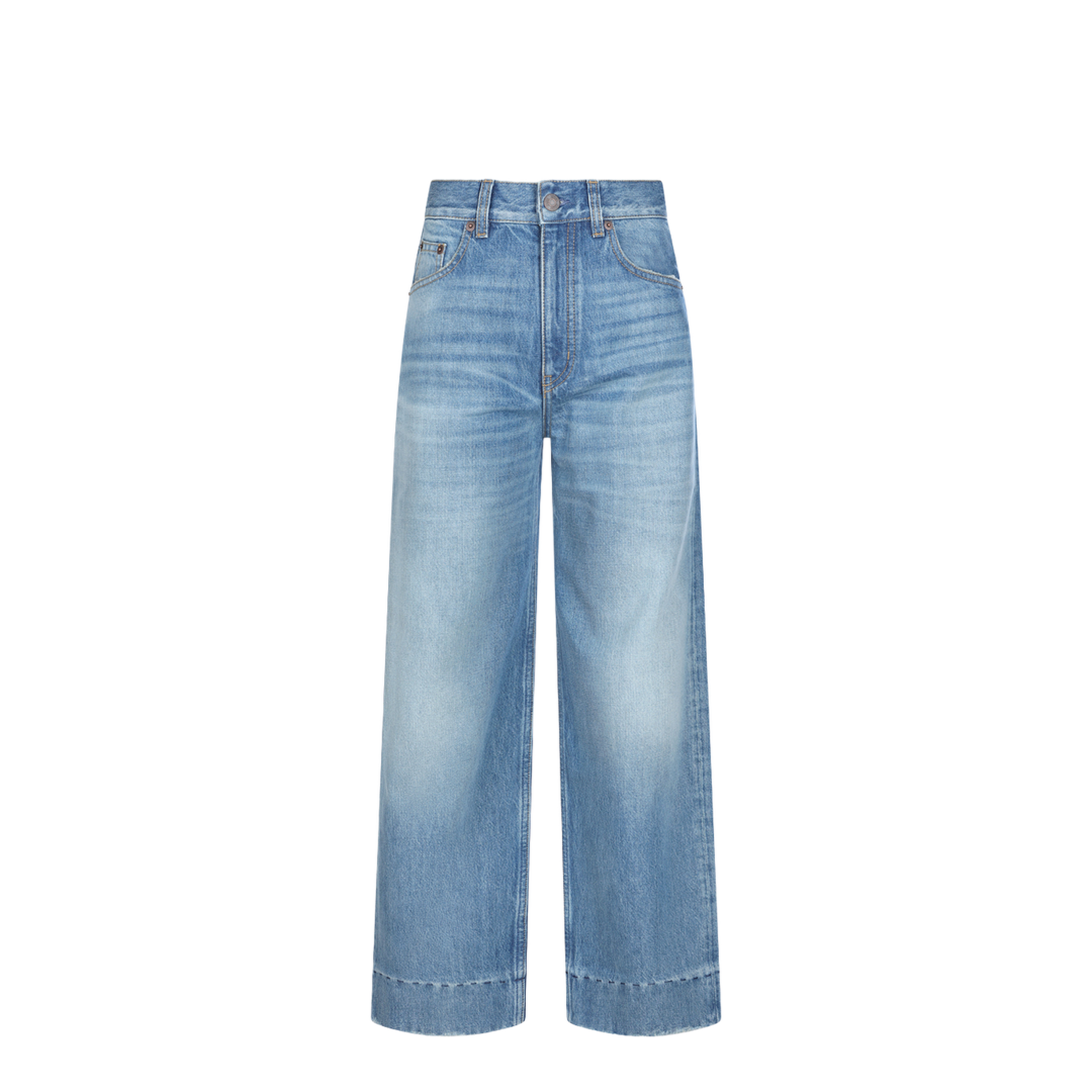 High-waisted shorts jeans - Image 2