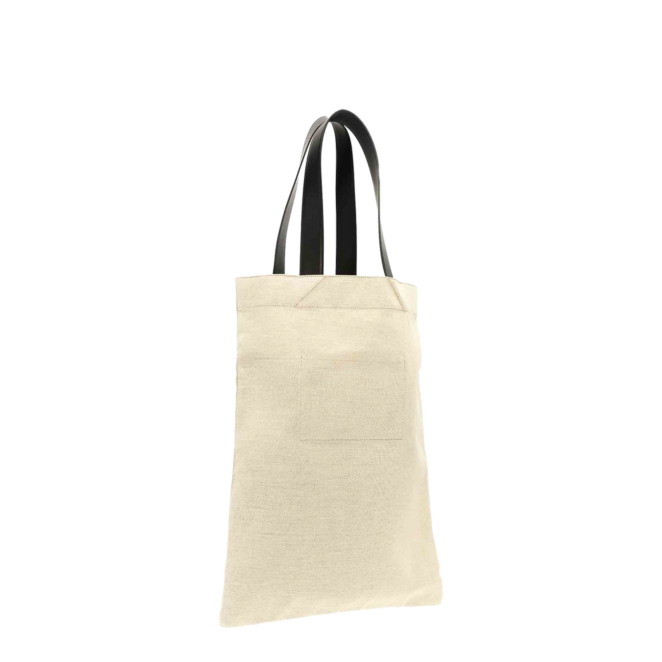 Flat Shopper Large Canvas Shopping Bag - Image 3