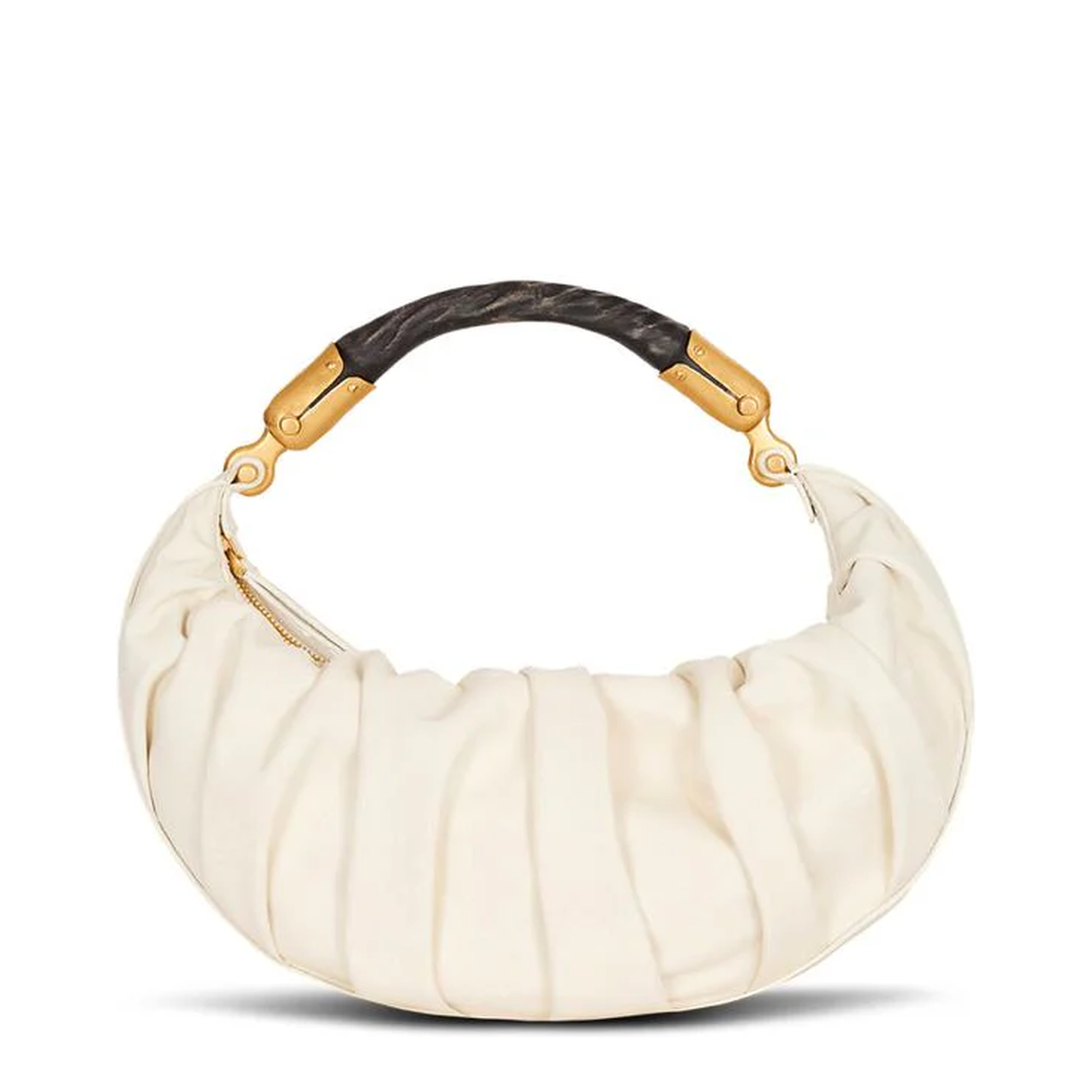 Ébène Medium Calfskin Handbag - Cream - Image 1