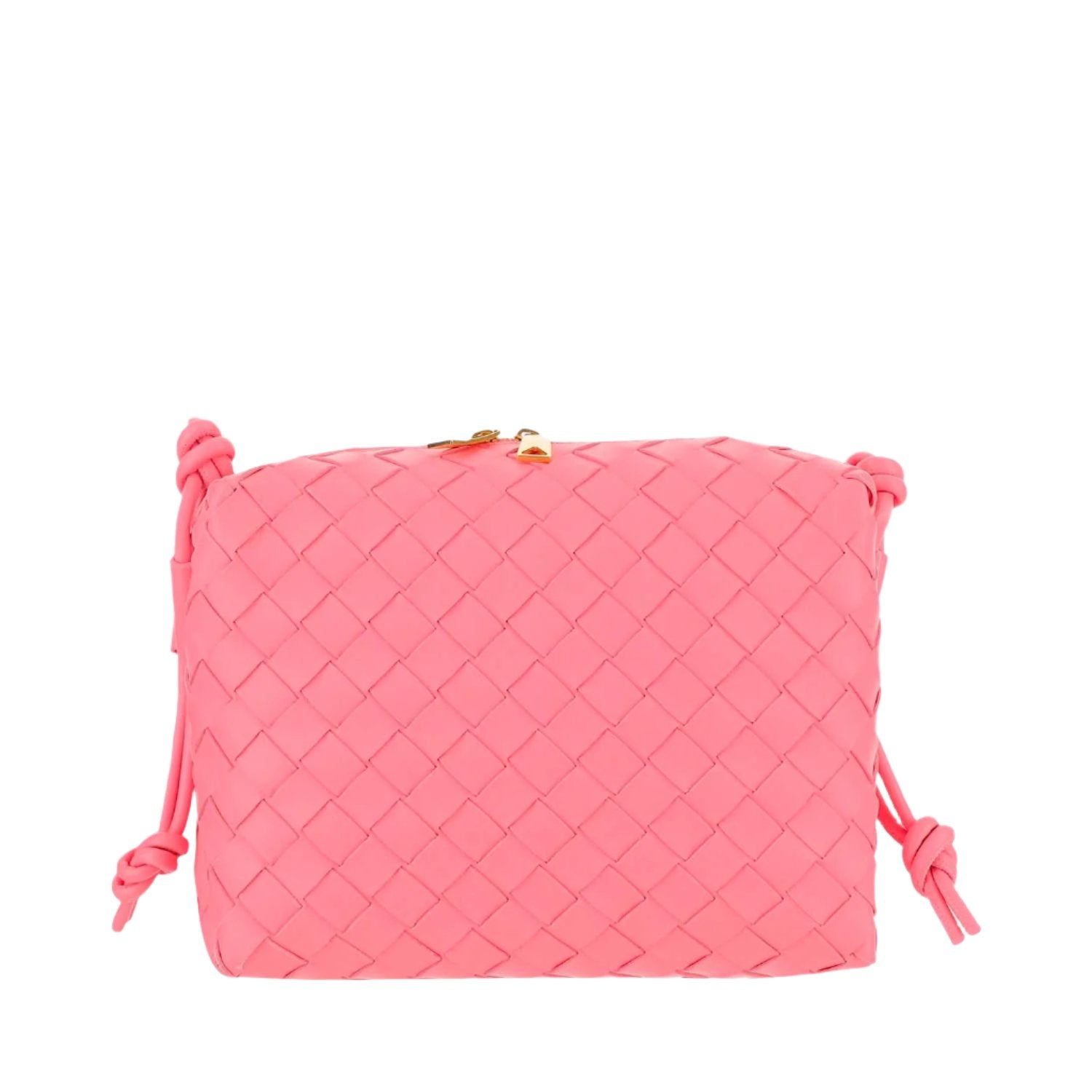 Small Loop Bag In Pink Aloe Muse Brass - Image 3