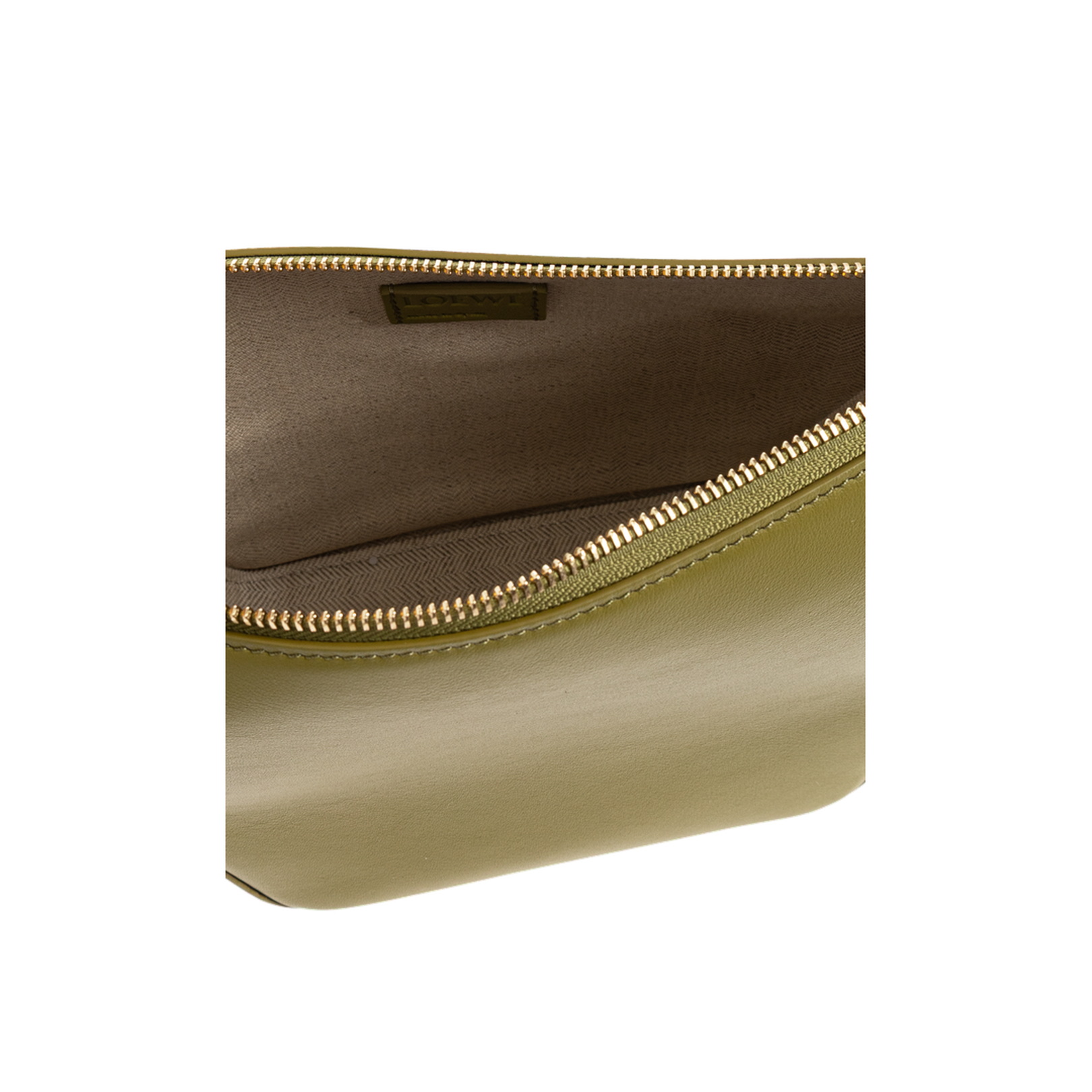 Hammock Mini Leather Shoulder Bag - Light Moss - Image 5