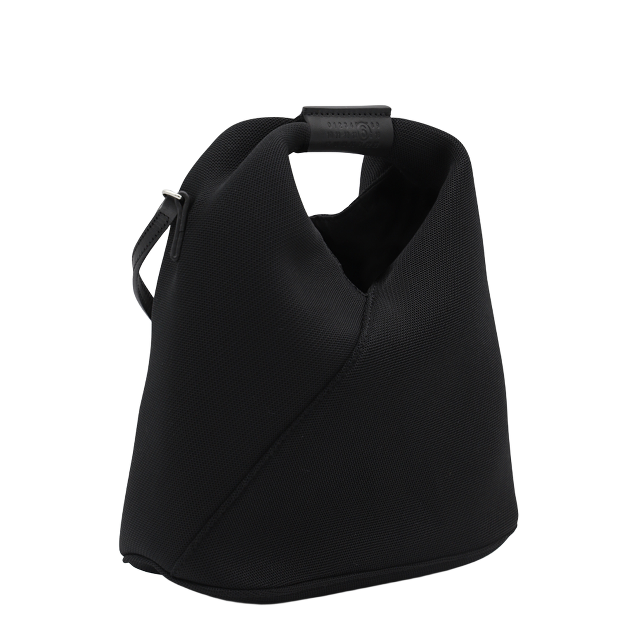Black Mesh Crossbody Shoulder Bag - Image 3