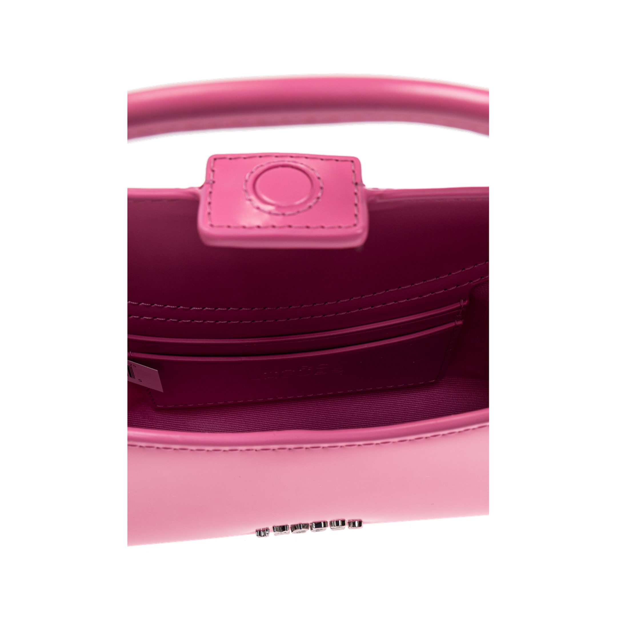 Claw Leather Handbag - Pink - Image 5
