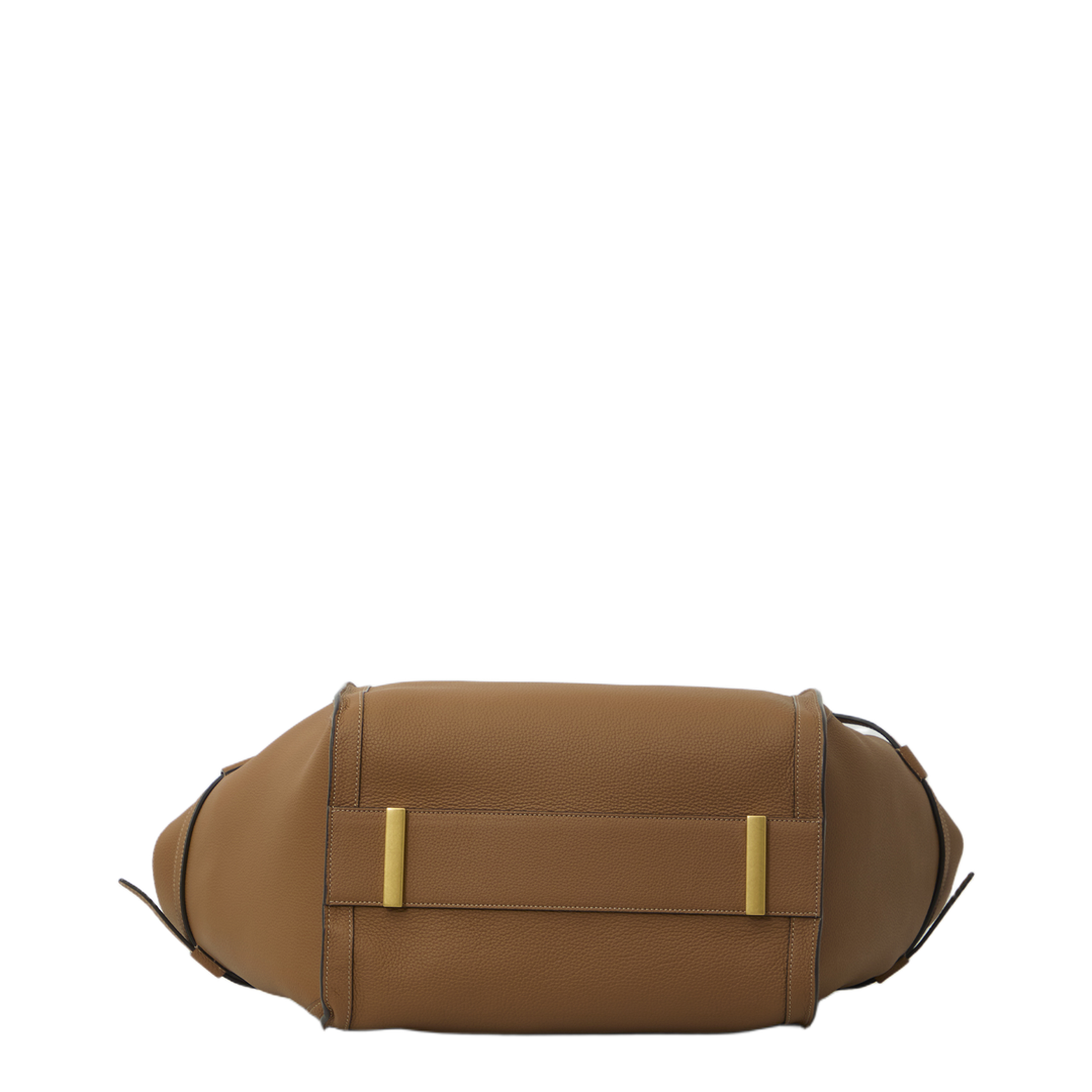 T Signature Medium Calfskin Shopping Bag - Green - Image 3