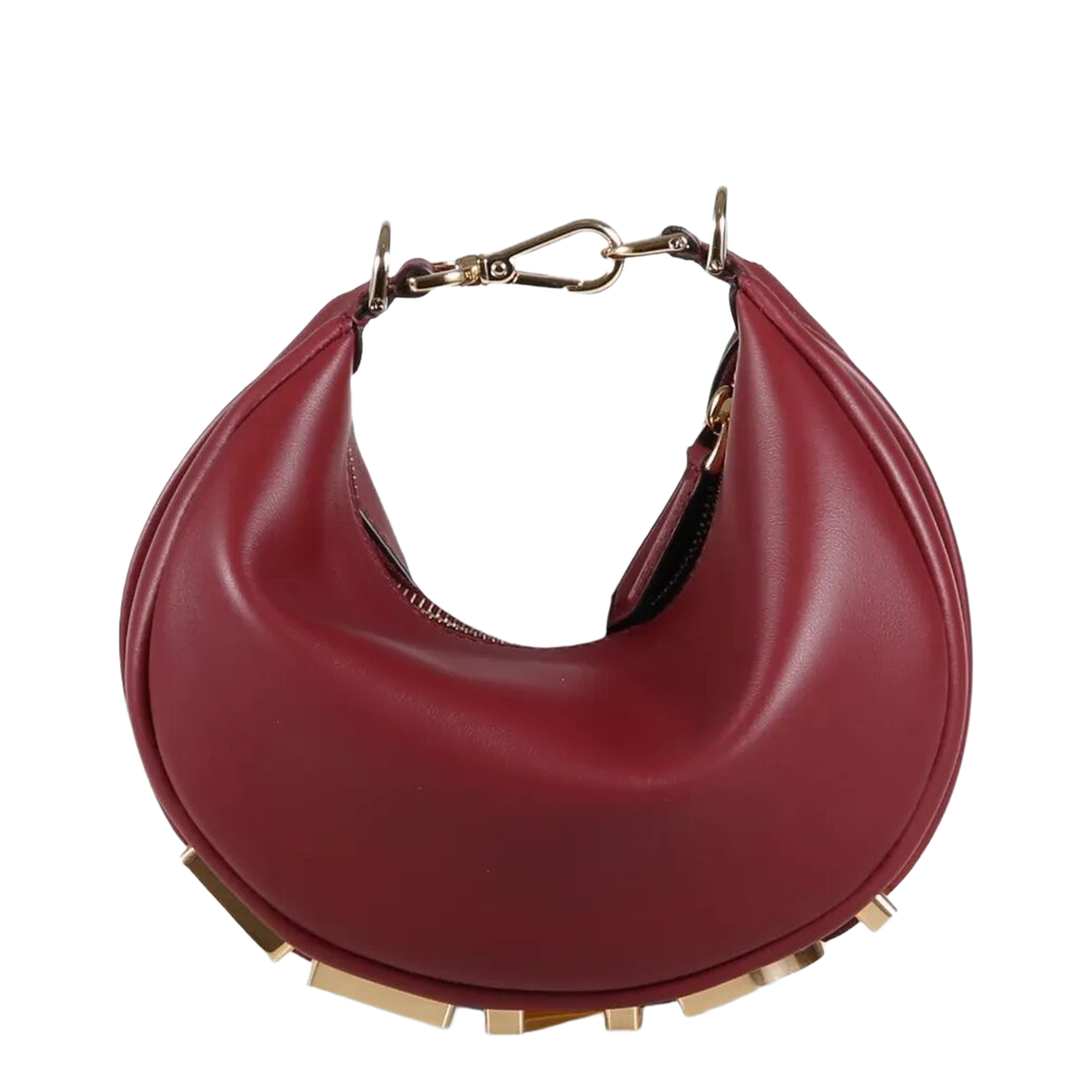 Mini Handbag Leather Red - Image 2