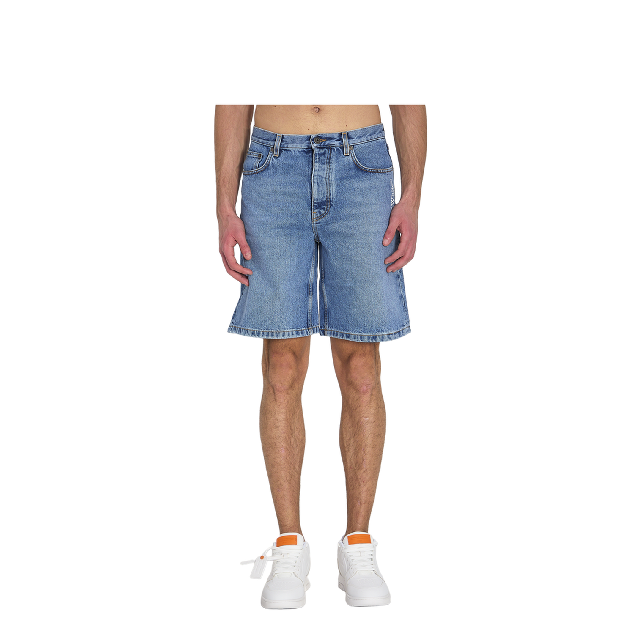 Half Arrow Den Shorts Light Medium Blue - Image 1