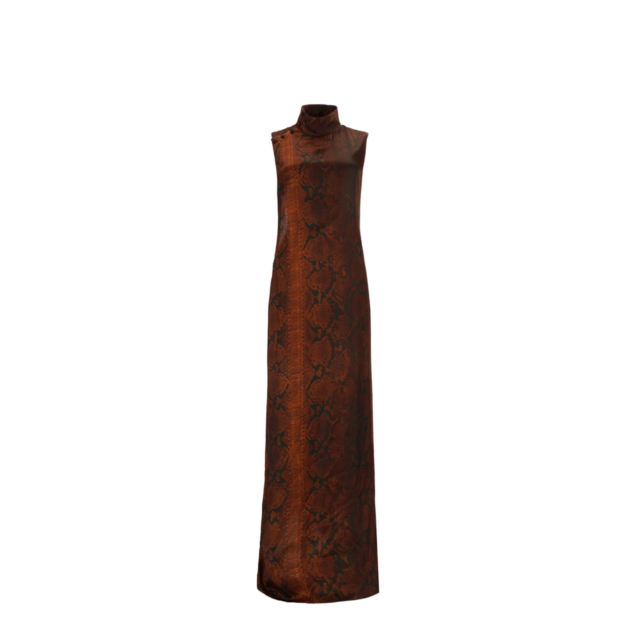 Python Print Long Dress - Image 1