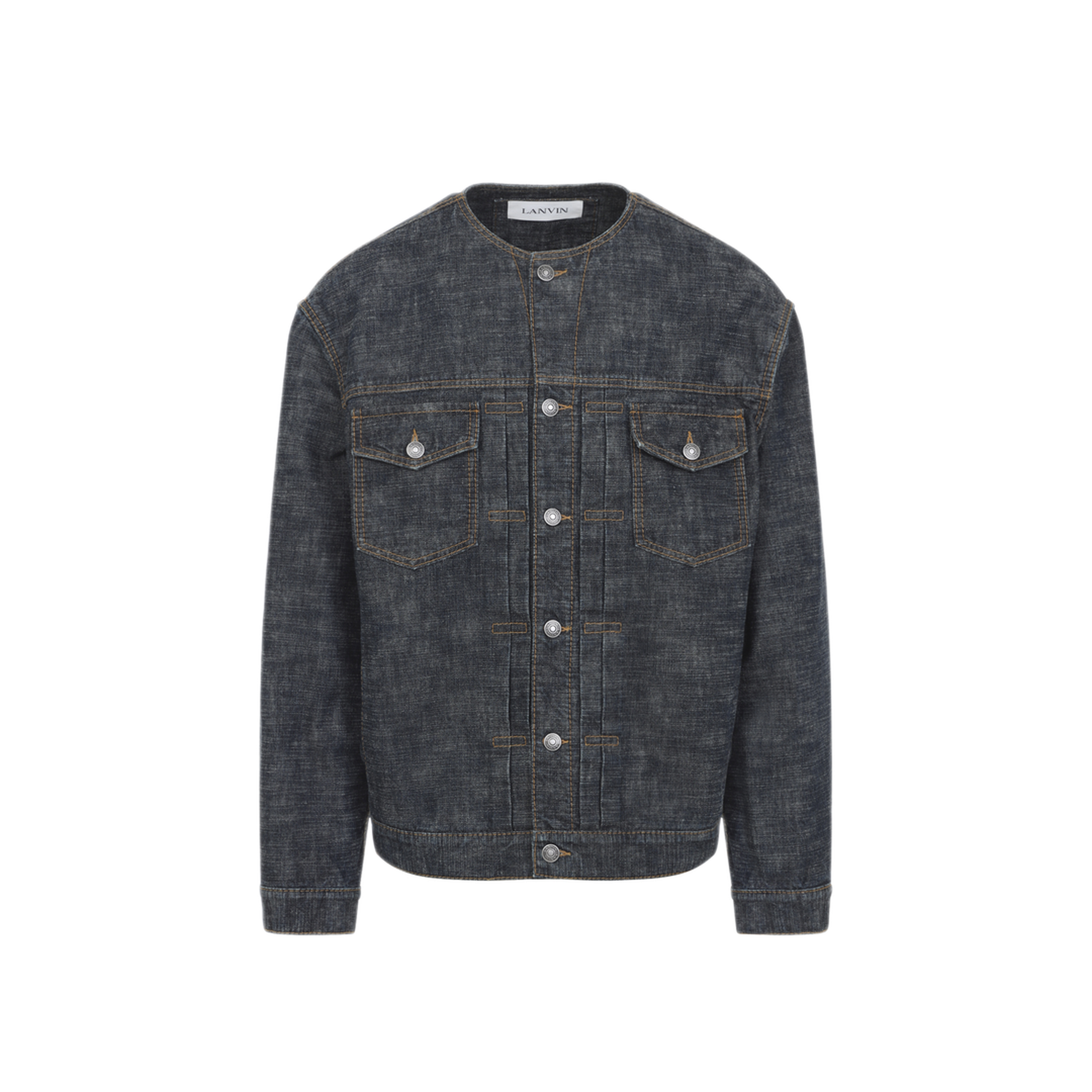 Collarless Jacket - Image 2