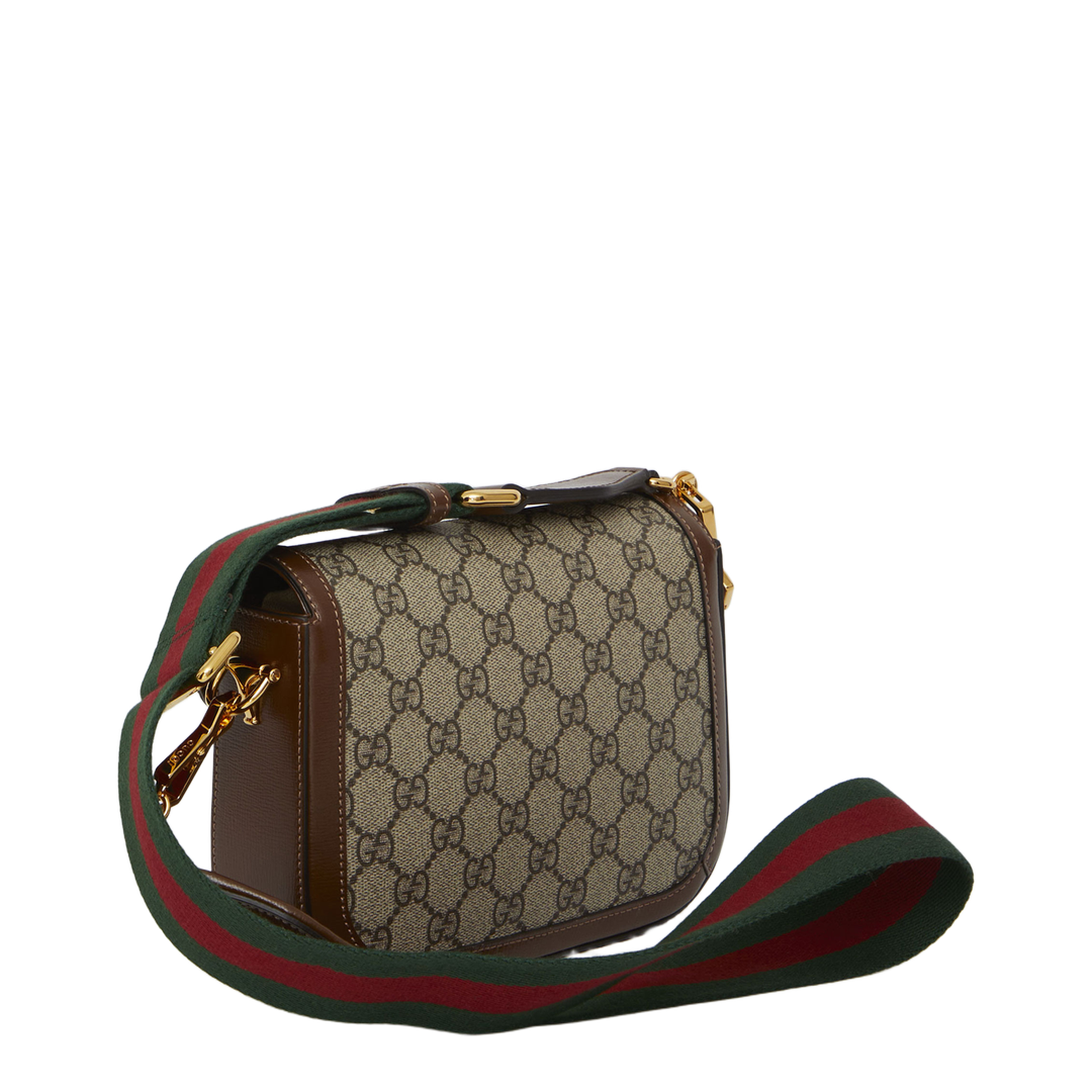 Horsebit 1955 Small Leather Shoulder Bag - Brown - Image 2