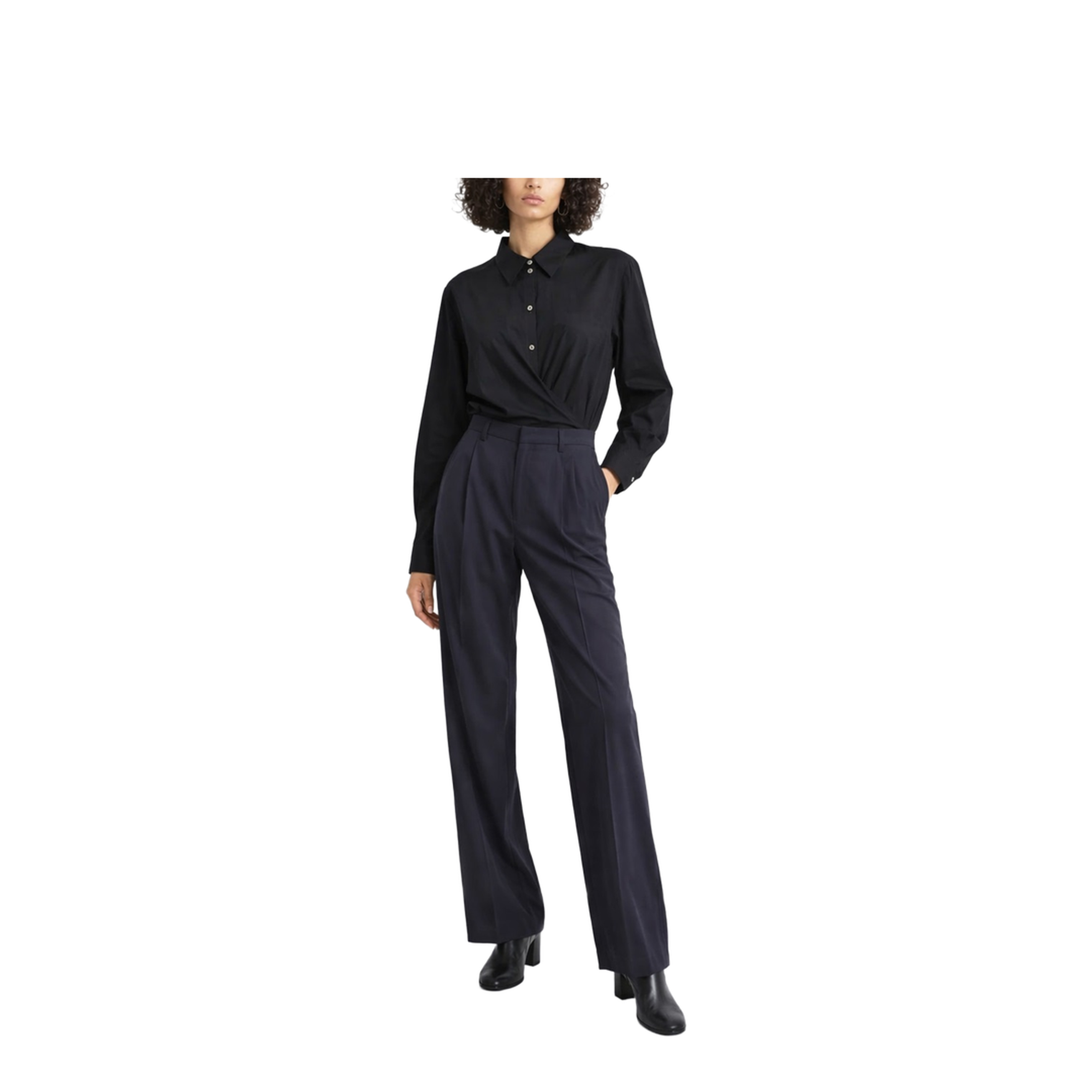 Black Shirts & Blouses - Image 2