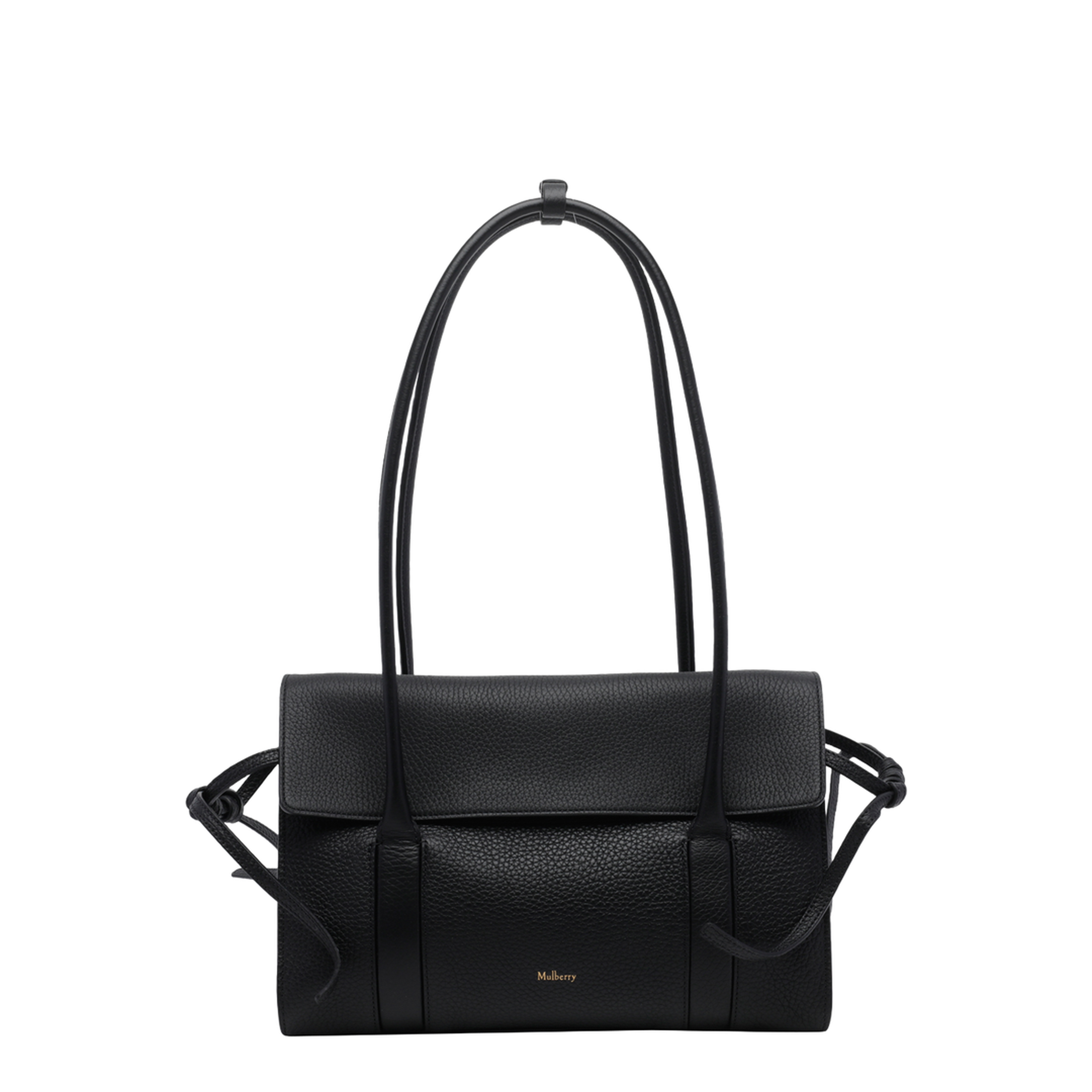 Bayswater Small Bovine Leather Shoulder Bag - Black - Image 3