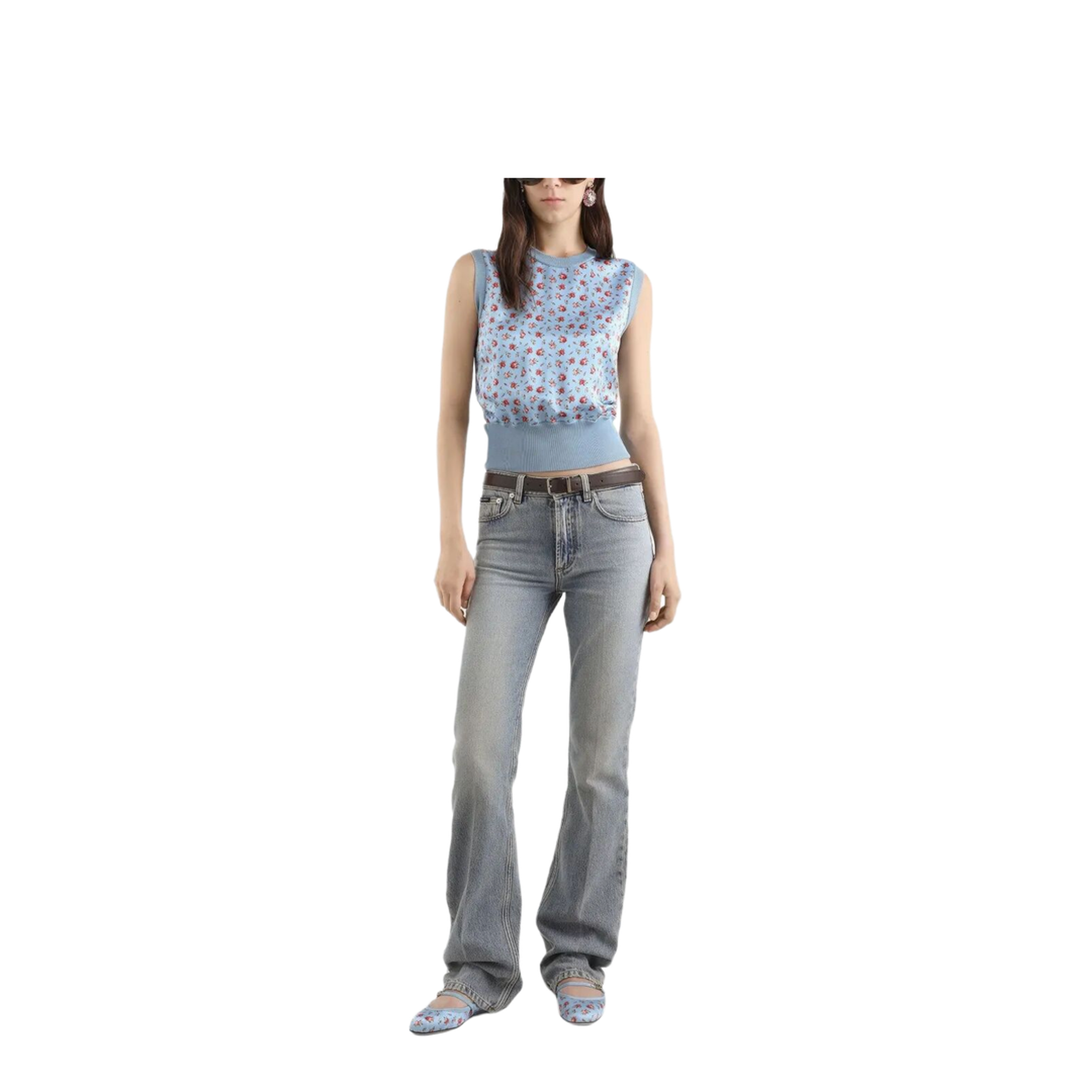 5-Pocket Denim Trousers - Image 2