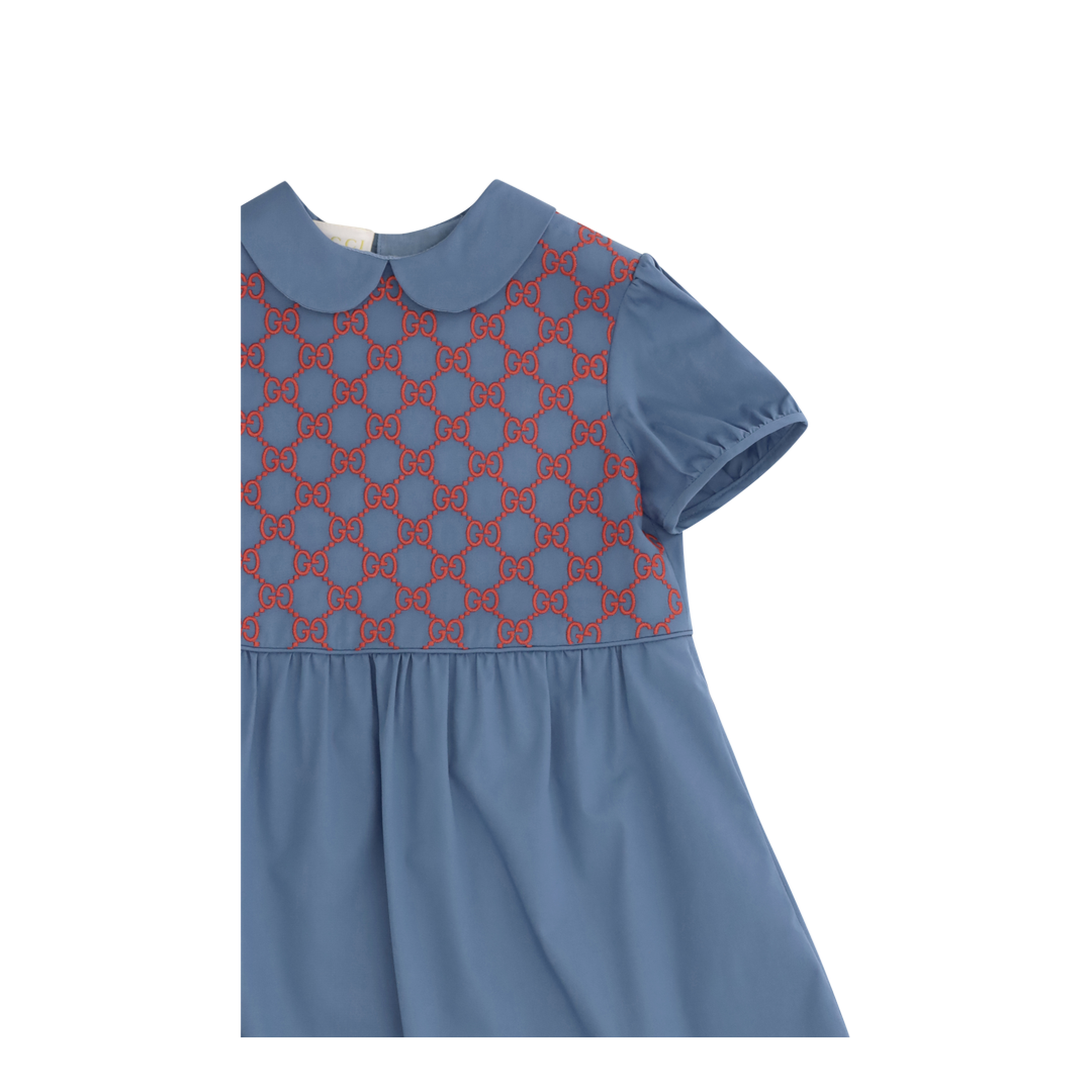 Stretch Cotton Poplin Dress - Image 3