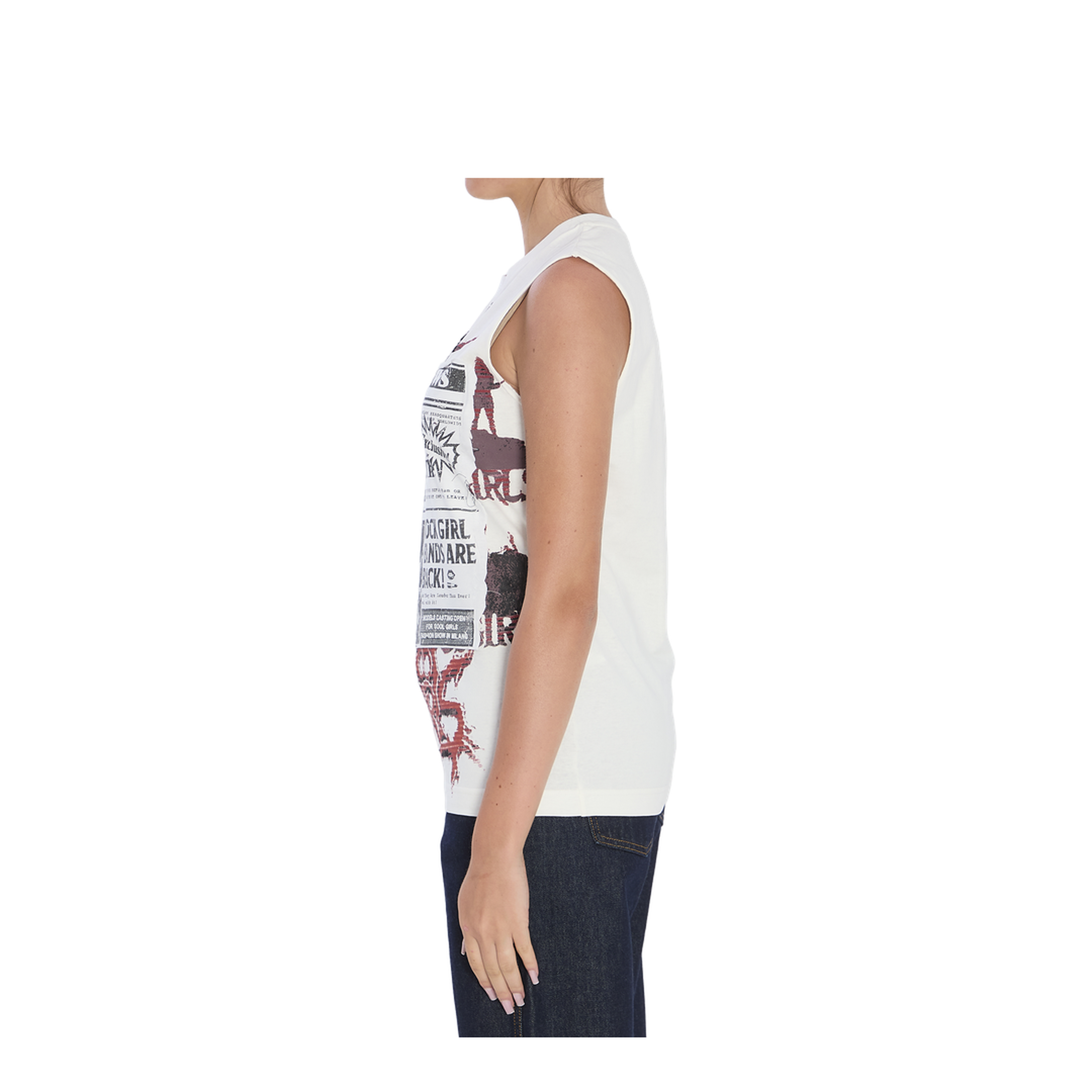 Printed Jersey Top - Image 3