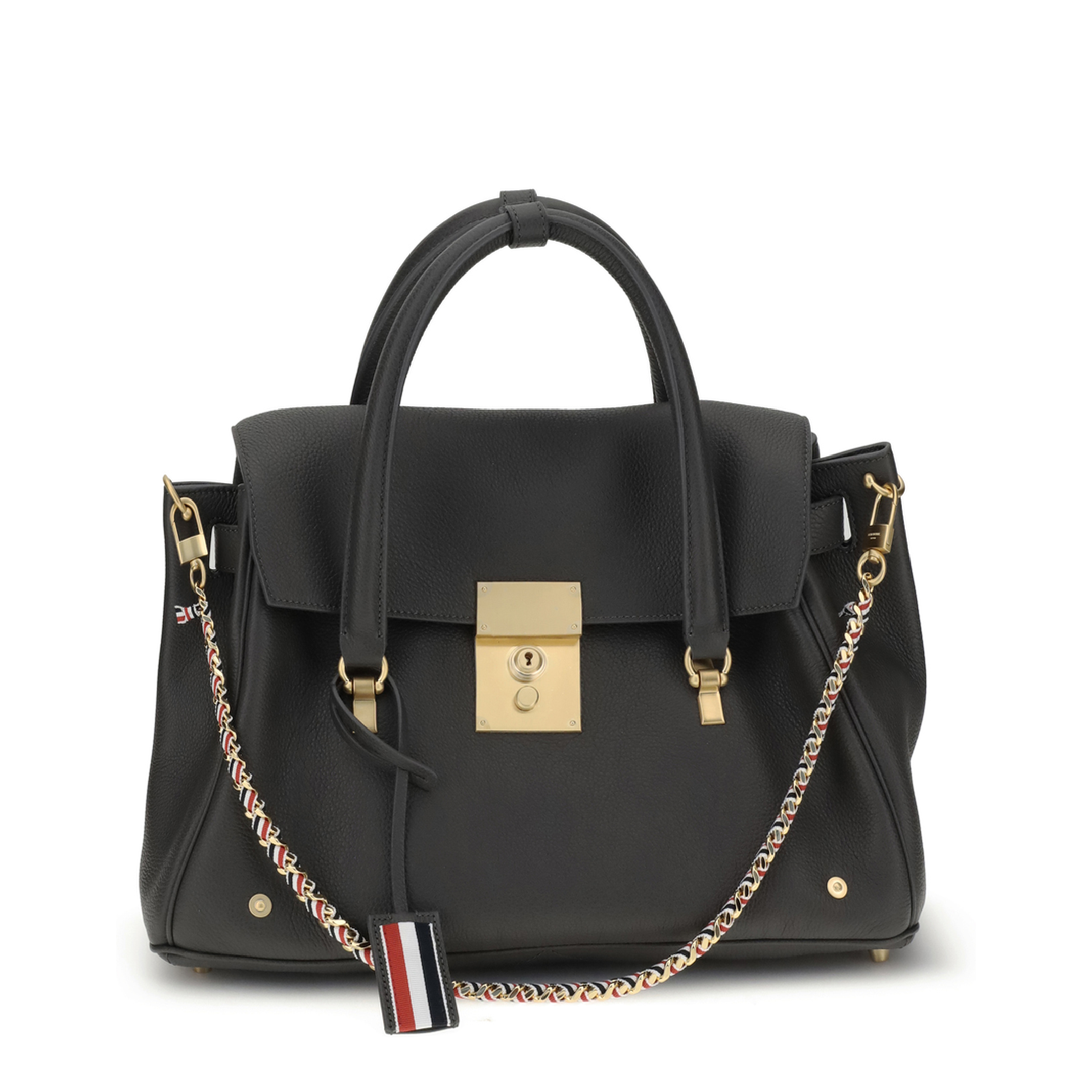 Bolton Calf Full-Grain Leather Bag - Black - Image 1