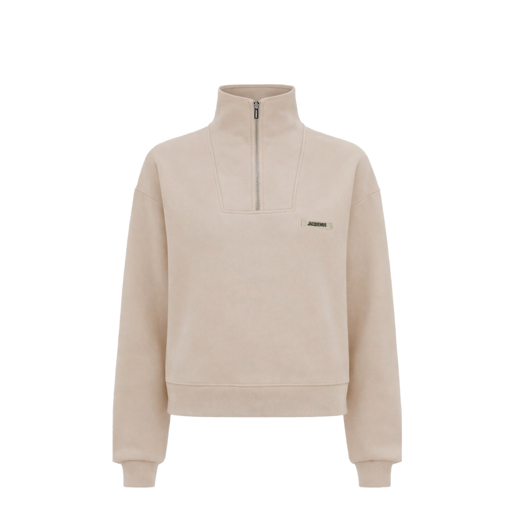 Grosgrain Sweatshirt With Turtleneck - Image 1