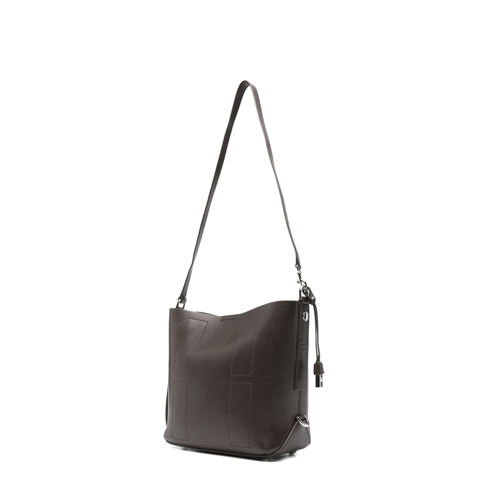 Hocket Small Leather Hobo Bag - Image 2