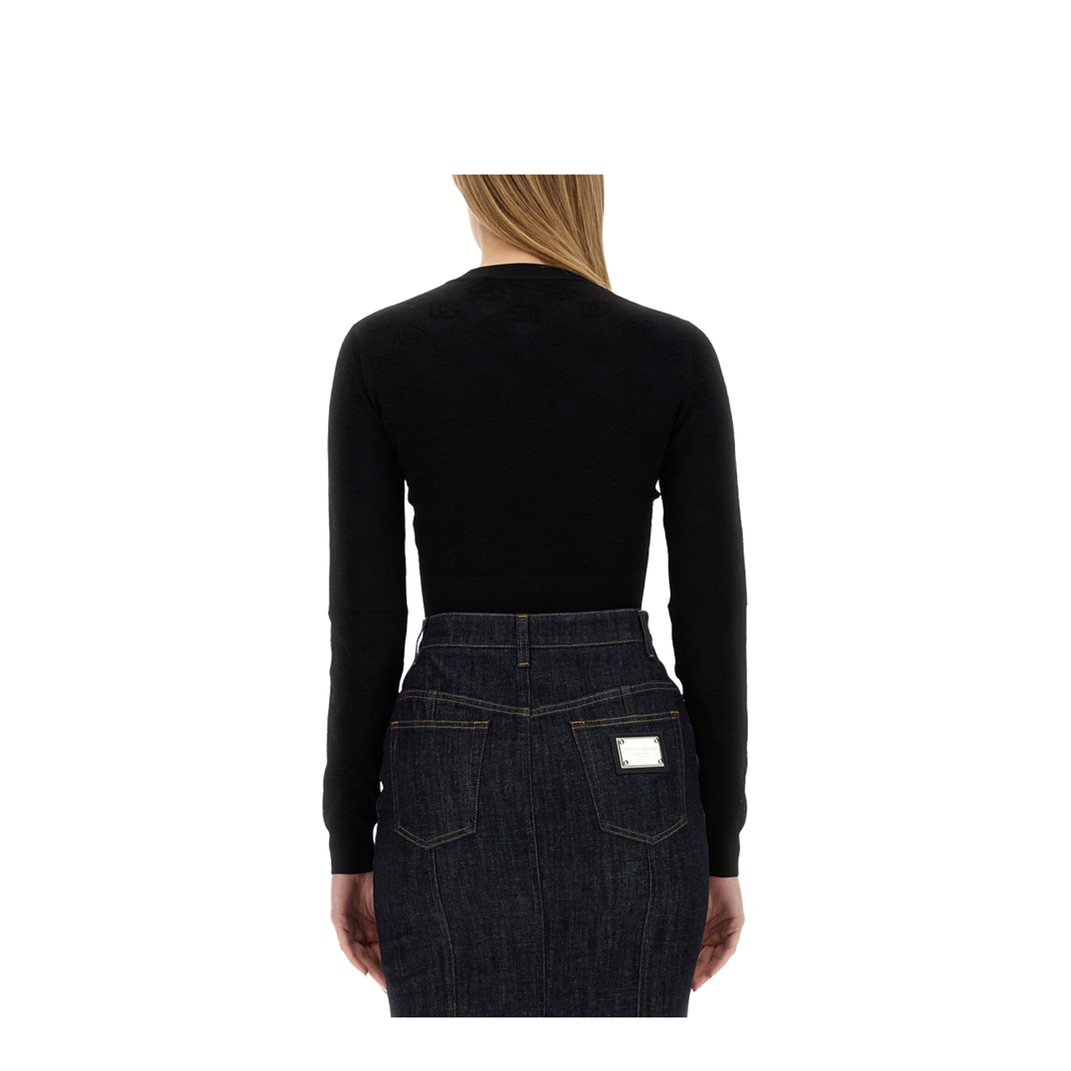 Jacquard Logo Jersey - Image 3